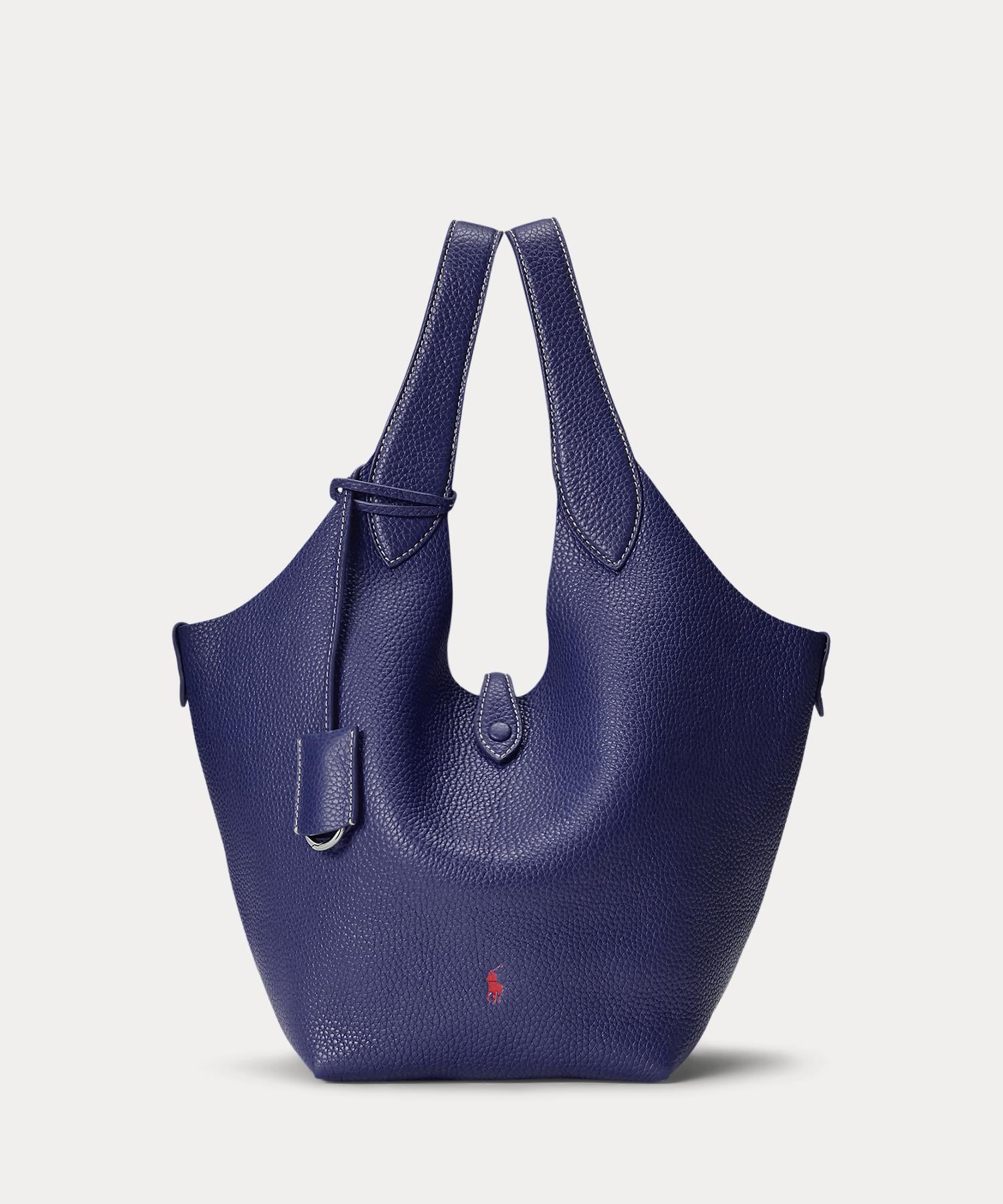 ポロ ラルフ ローレン POLO RALPH LAUREN Polo Play レザー トート （410ネイビー） 410ネイビー