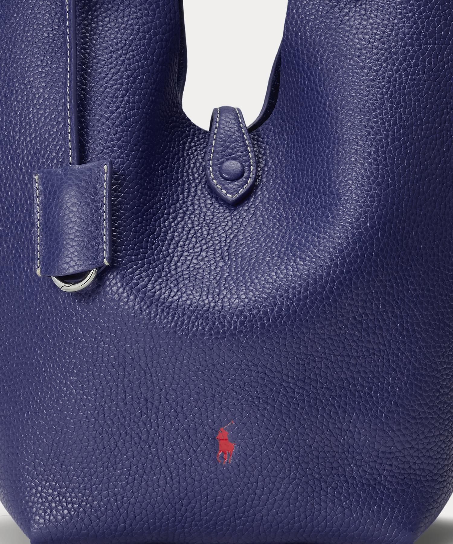 ポロ ラルフ ローレン POLO RALPH LAUREN Polo Play レザー トート （410ネイビー） 410ネイビー