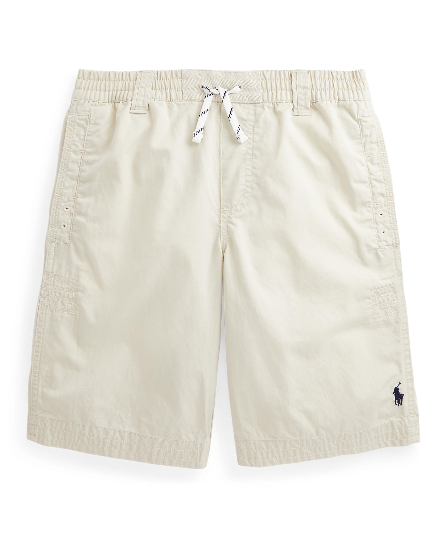 ポロ ラルフ ローレン POLO RALPH LAUREN (ボーイズ 8才～20才)コットン ツイル ドローストリング ショートパンツ （101ナチュラル） 101ナチュラル
