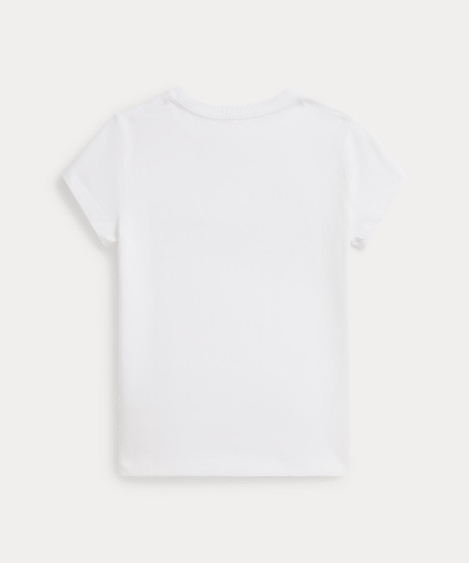 ポロ ラルフ ローレン POLO RALPH LAUREN (ガールズ 2才～6才)Polo ベア コットン ジャージー Tシャツ （100ホワイト） 100ホワイト