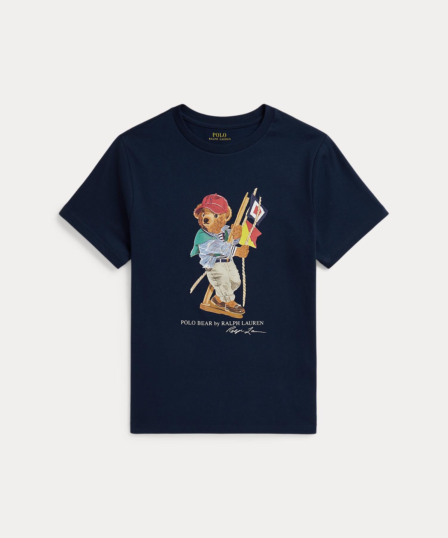 ポロ ラルフ ローレン POLO RALPH LAUREN (ボーイズ 8才～20才)Polo ベア コットン ジャージー Tシャツ （410ネイビー） 410ネイビー