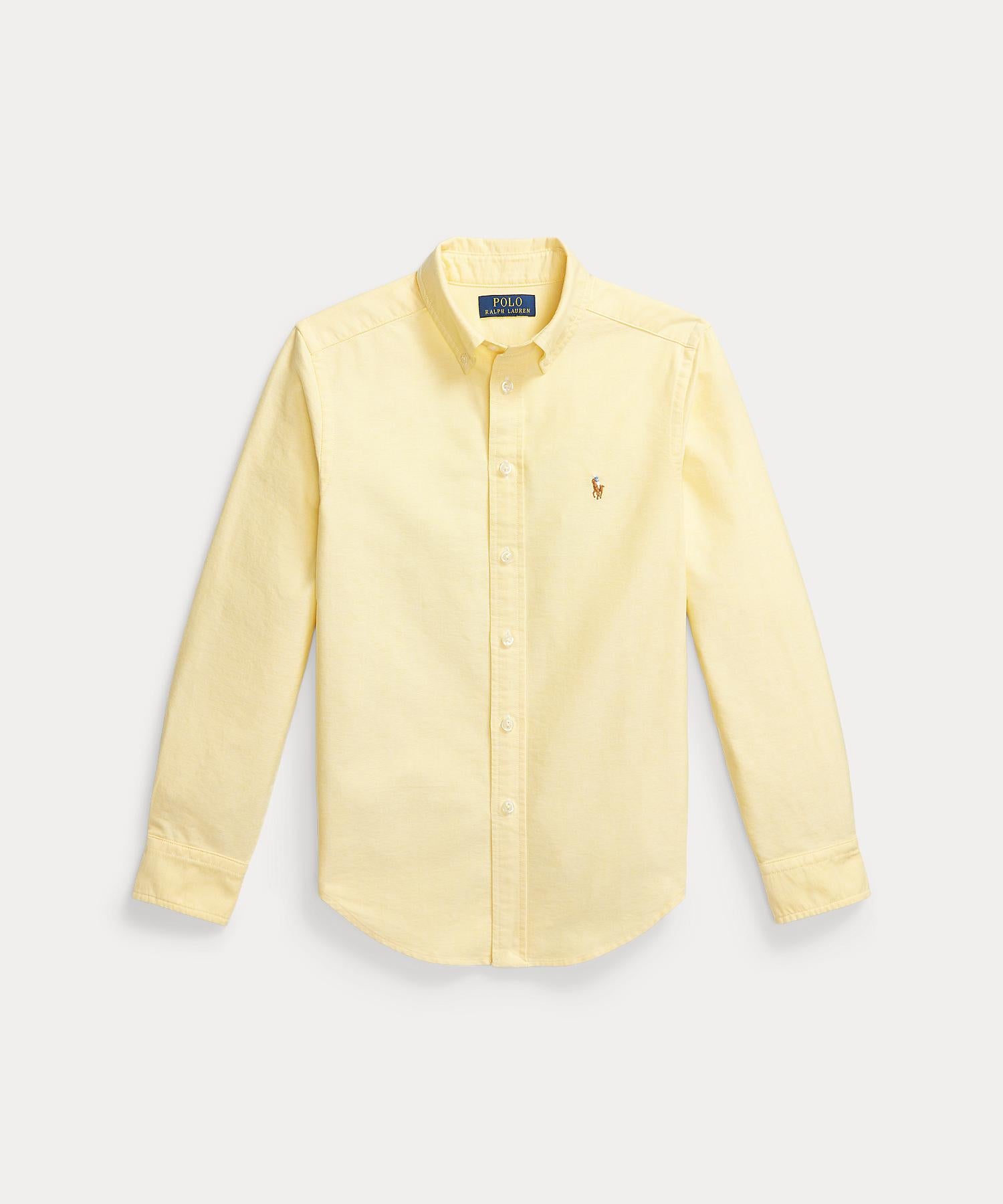 ポロ ラルフ ローレン POLO RALPH LAUREN (ボーイズ 8才～20才)アイコニック オックスフォード シャツ （700イエロー） 700イエロー