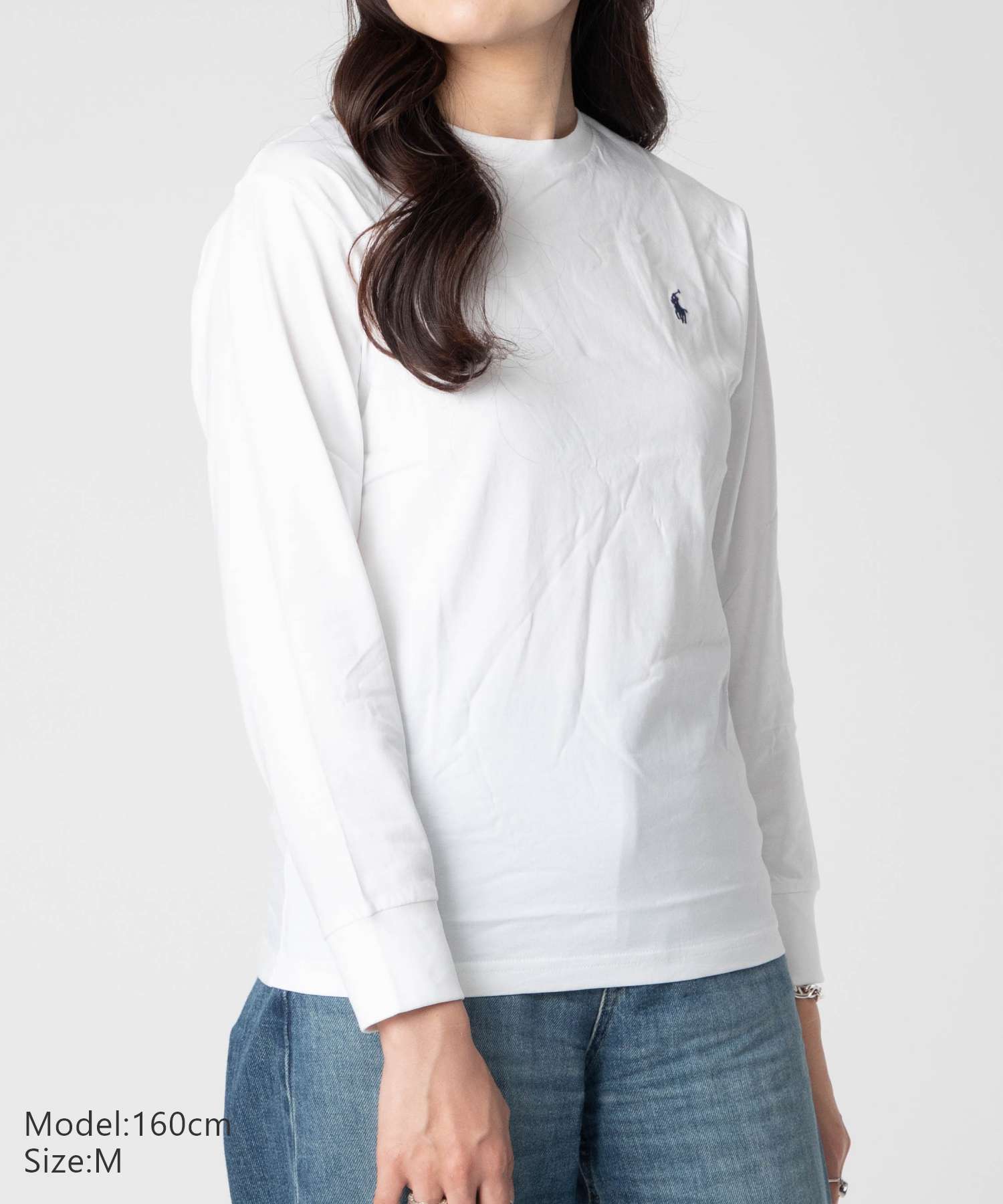 ポロ ラルフ ローレン POLO RALPH LAUREN Cotton Jersey Long-Sleeve T-Shirt コットン ジャージー （WHITE(004)） WHITE(004)