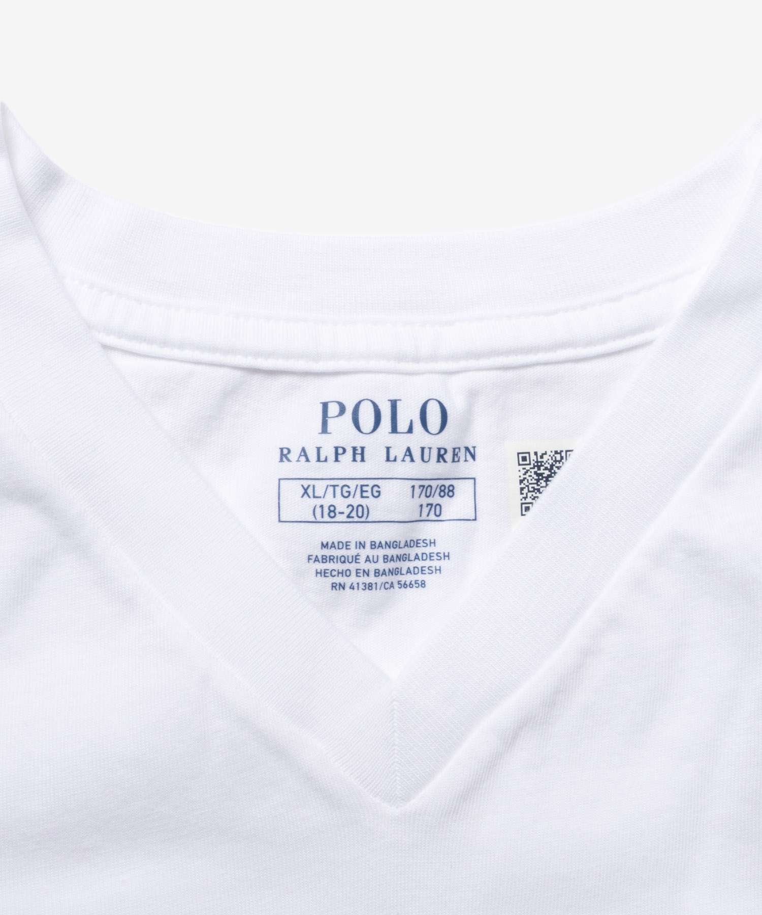 ポロ ラルフ ローレン POLO RALPH LAUREN Cotton Jersey V-Neck T-Shirt コットン ジャージー （CRUISE NAVY(009)） CRUISE NAVY(009)