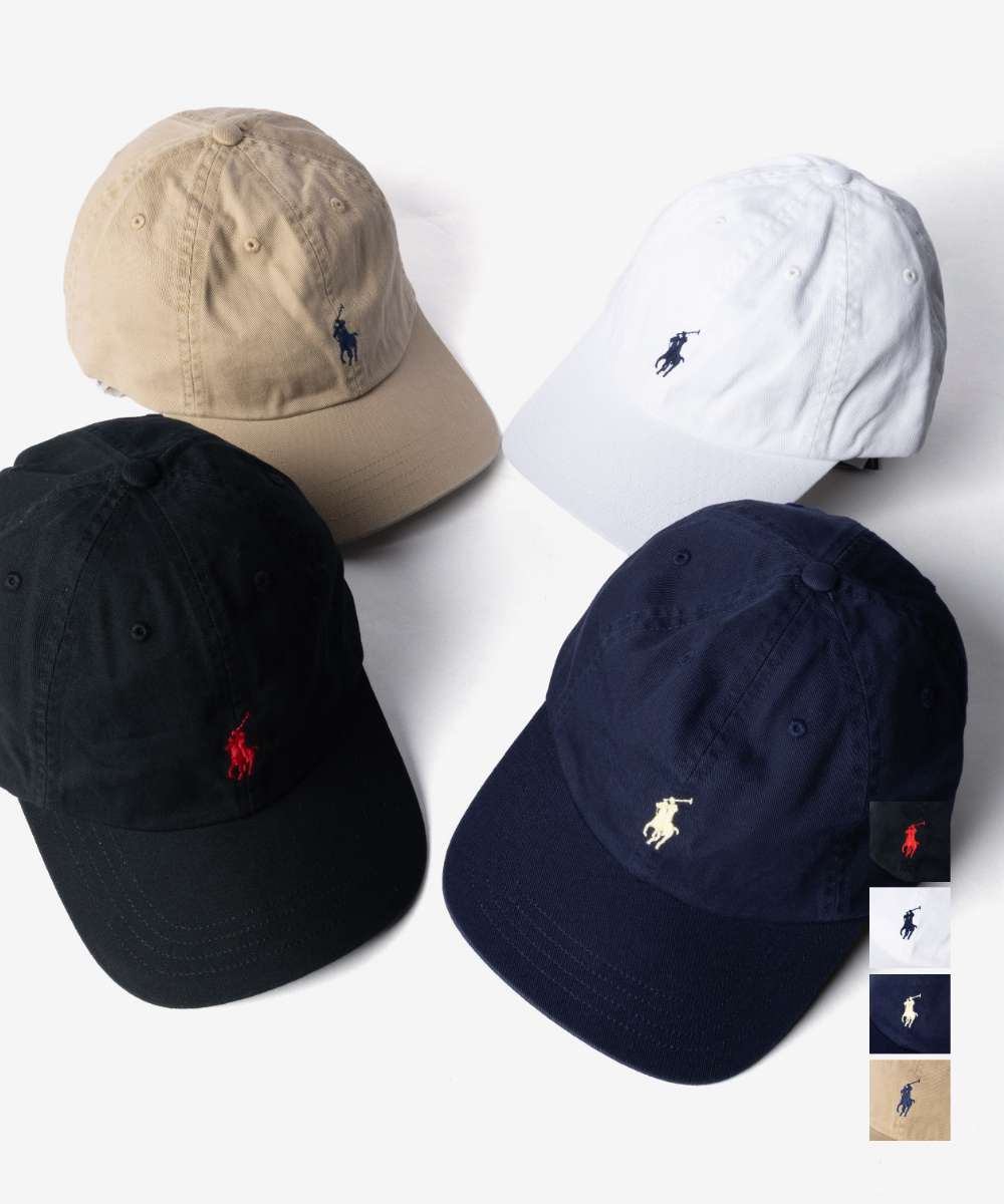 ポロ ラルフ ローレン POLO RALPH LAUREN Iconic Cotton Chino Ball Cap アイコニック （NEWPORT NAVY(004)） NEWPORT NAVY(004)