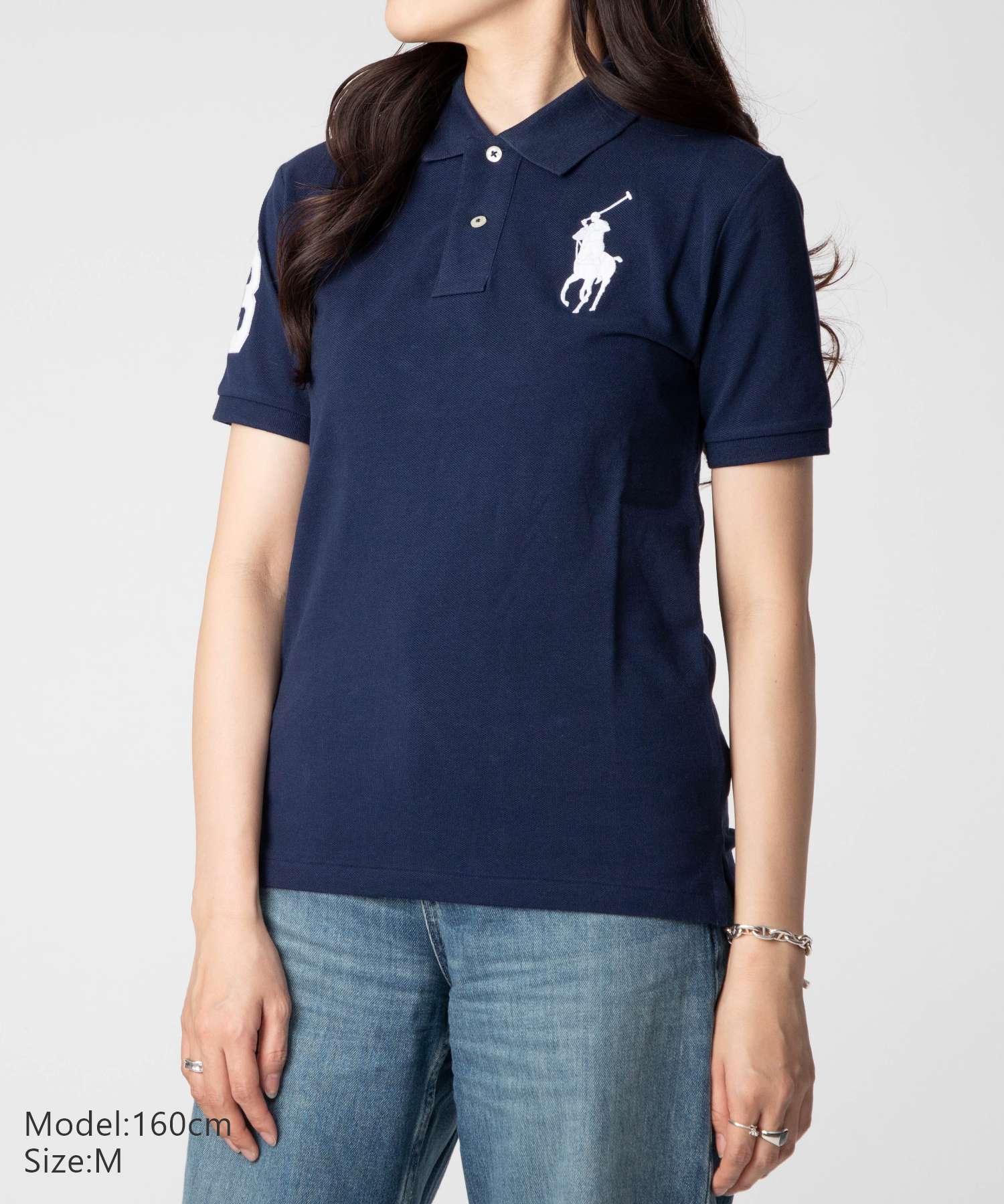 ポロ ラルフ ローレン POLO RALPH LAUREN Big Pony Cotton Mesh Polo Shirt （WHITE(006)） WHITE(006)
