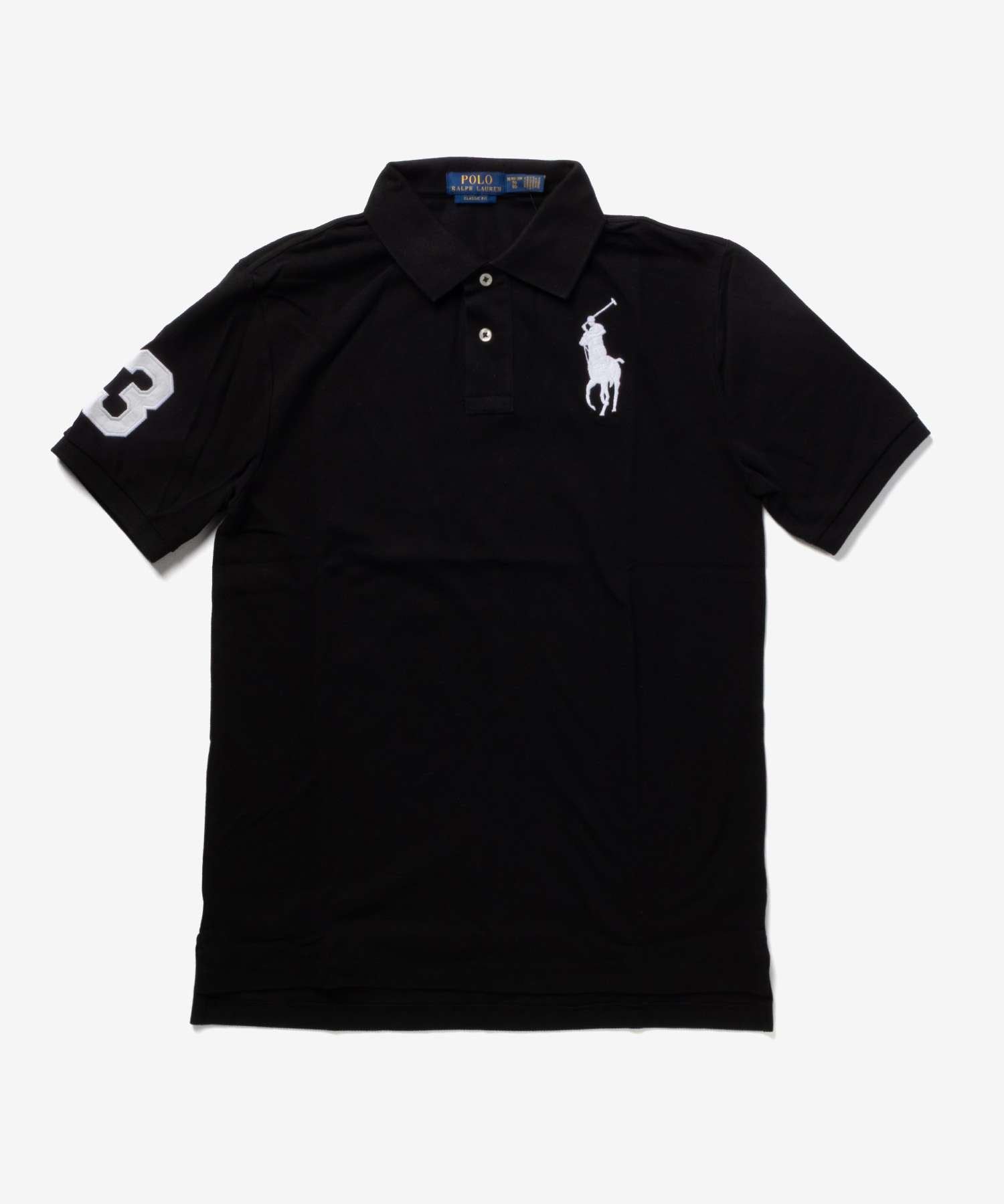 ポロ ラルフ ローレン POLO RALPH LAUREN Big Pony Cotton Mesh Polo Shirt （POLO BLACK/WHITE(015)） POLO BLACK/WHITE(015)
