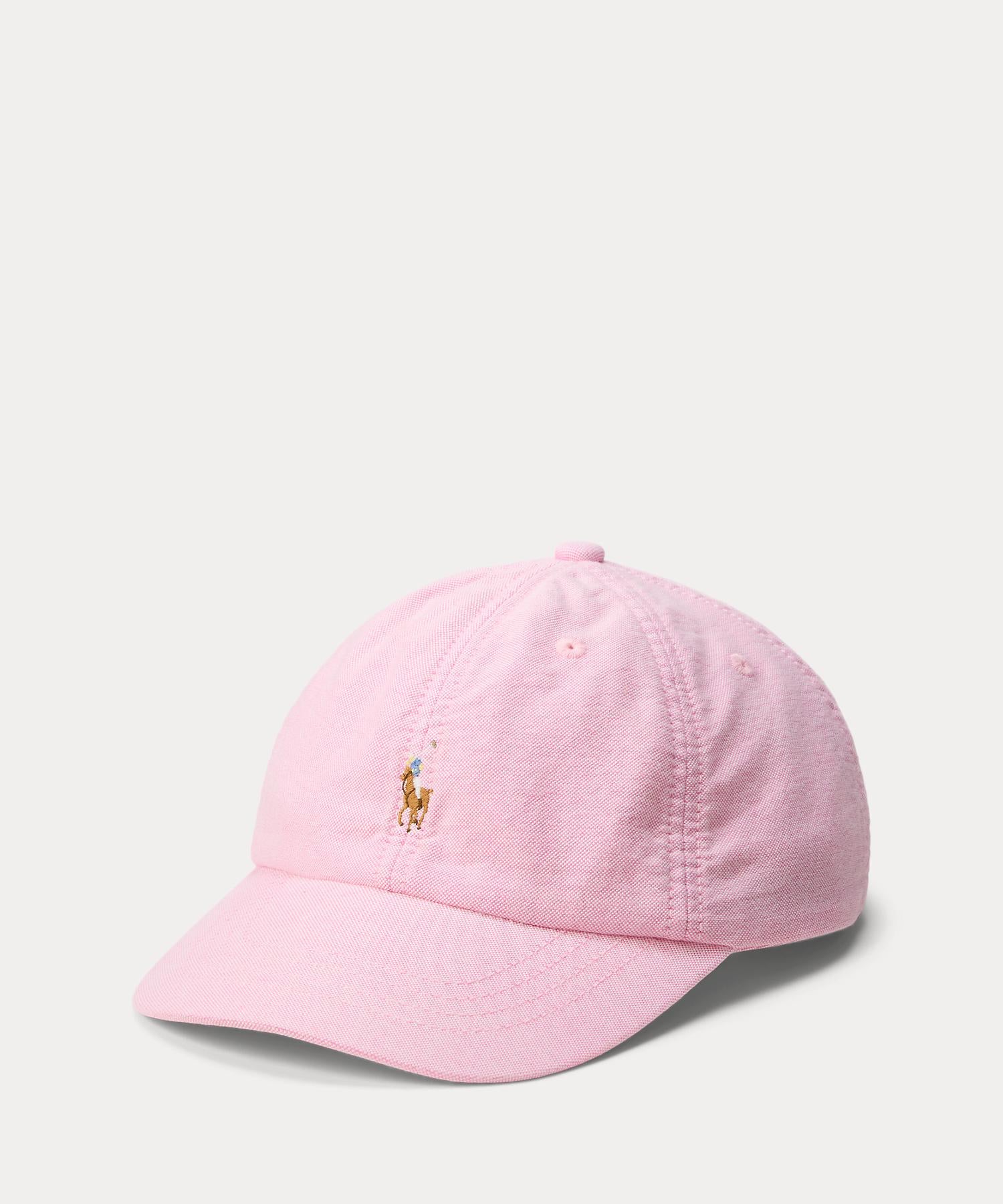 ポロ ラルフ ローレン POLO RALPH LAUREN (ボーイズ 8才～20才)コットン オックスフォード ボール キャップ （650ピンク） 650ピンク