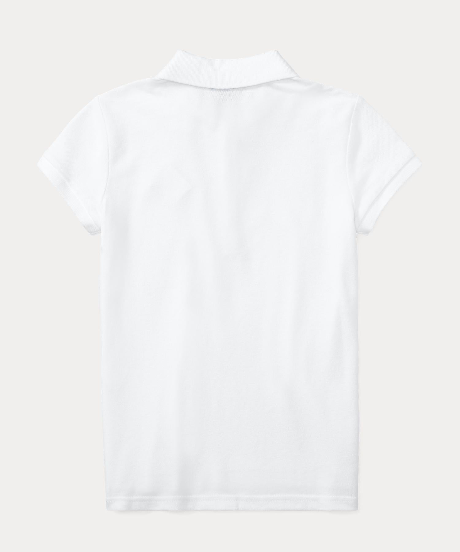 ポロ ラルフ ローレン POLO RALPH LAUREN (ガールズ 7才～16才)コットン ポロシャツ （100ホワイト） 100ホワイト