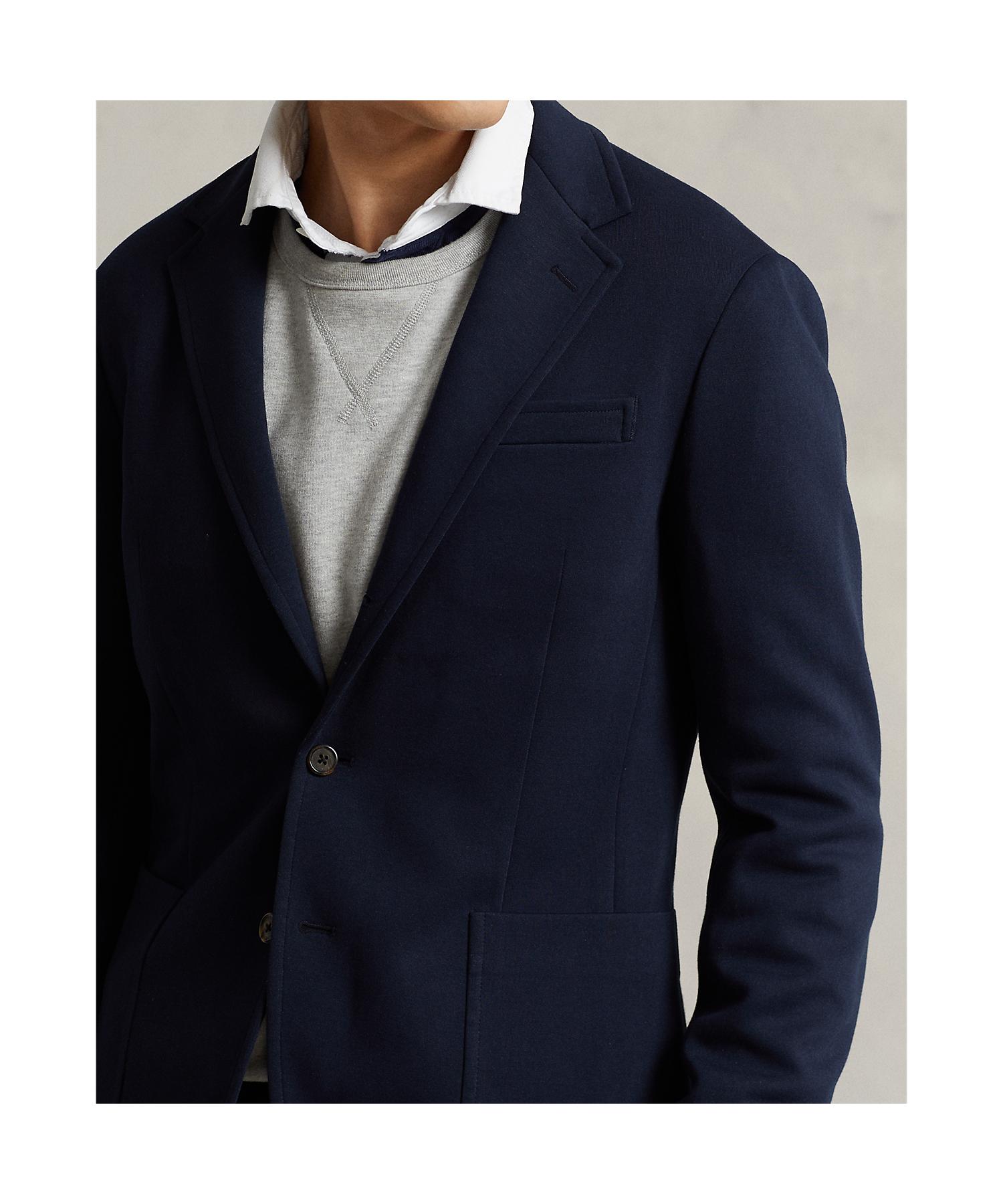 ポロ ラルフ ローレン POLO RALPH LAUREN 【セットアップ対応商品】Polo ソフト ダブルニット スーツ ジャケット （410ネイビー） 410ネイビー