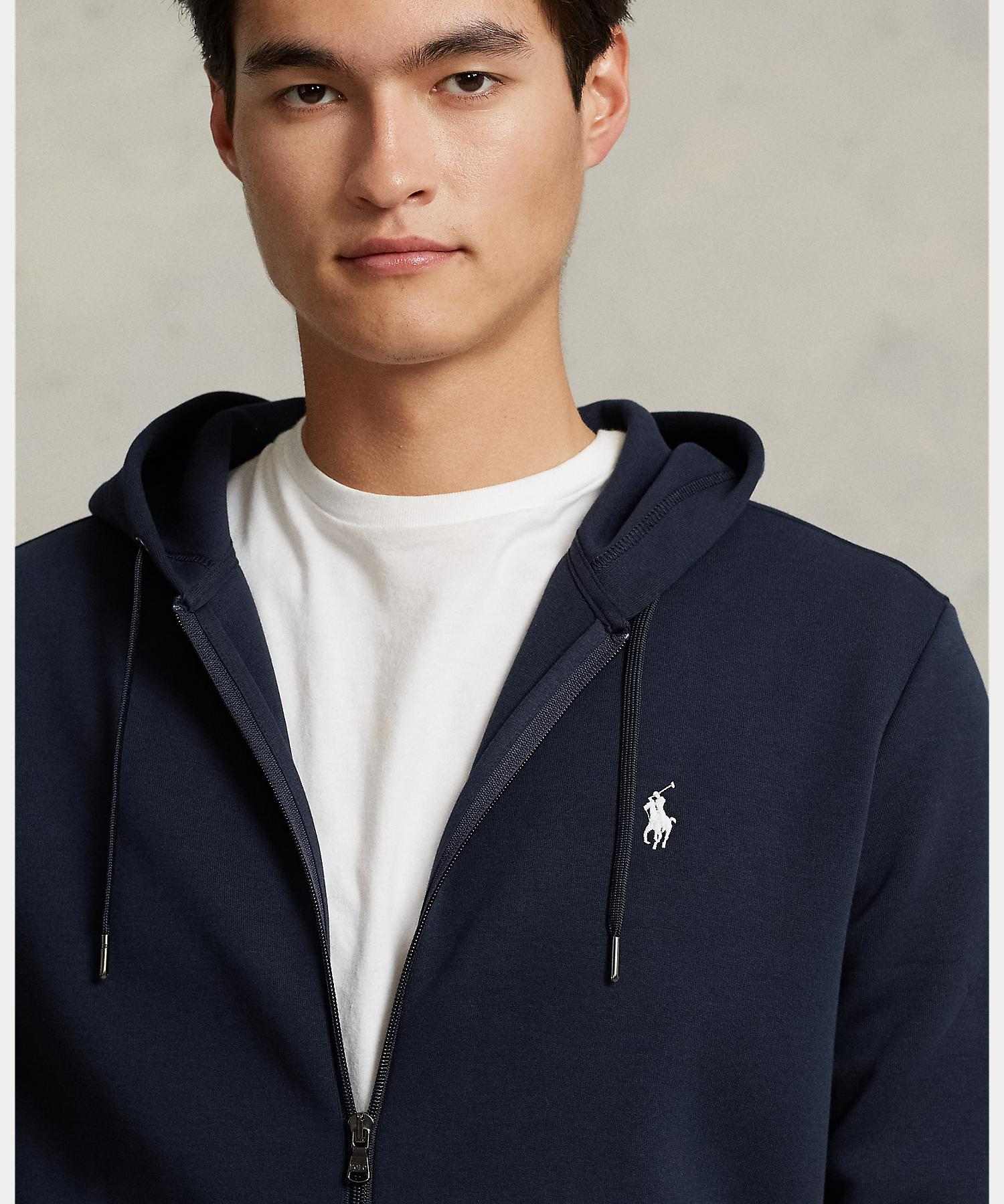 ポロ ラルフ ローレン POLO RALPH LAUREN ダブルニット フルジップ フーディ （410ネイビー） 410ネイビー