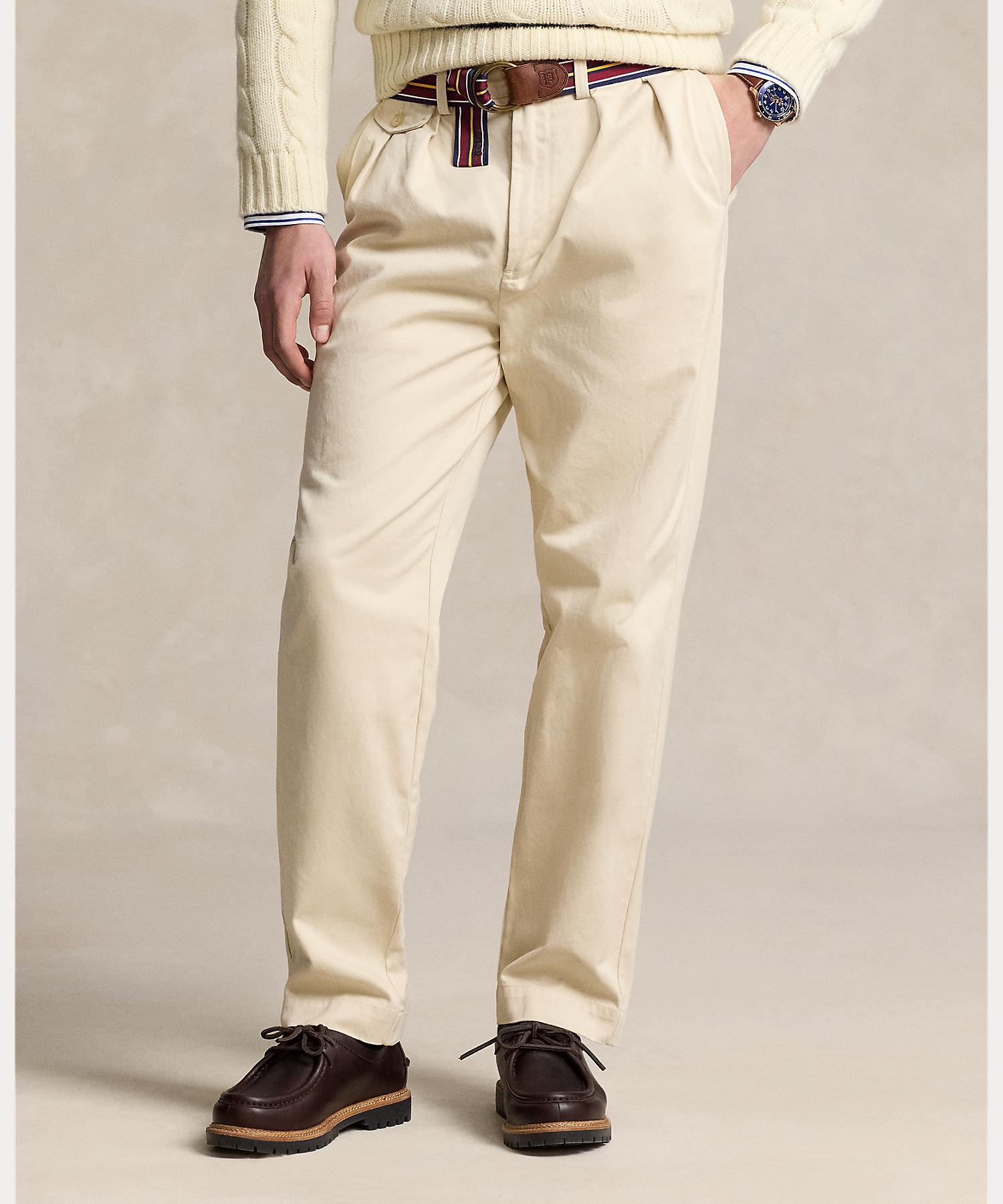 Polo Ralph Lauren Whitman Relaxed Fit Pleated Chino Pants