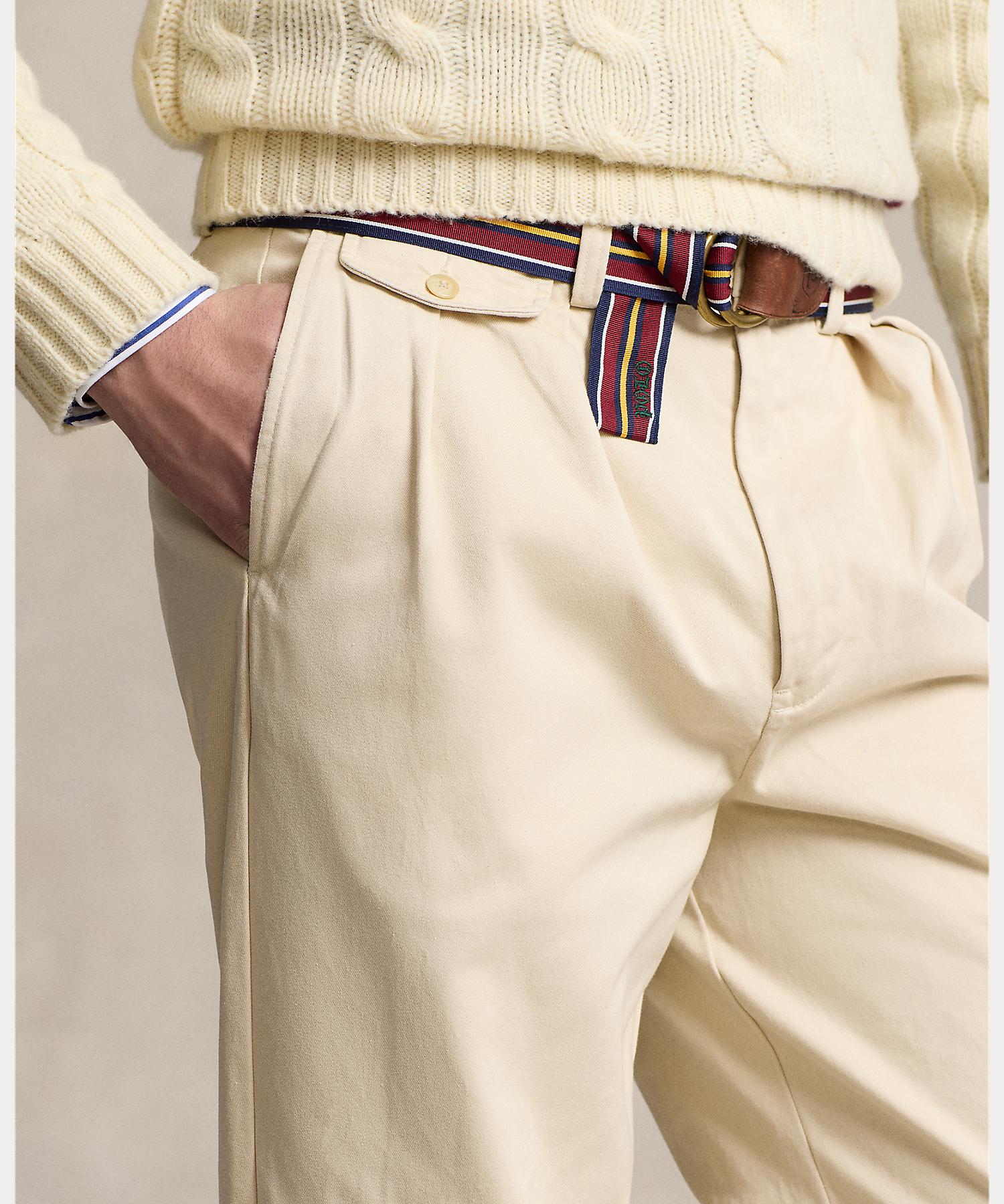 Polo Ralph Lauren Whitman Relaxed Fit Pleated Chino Pants