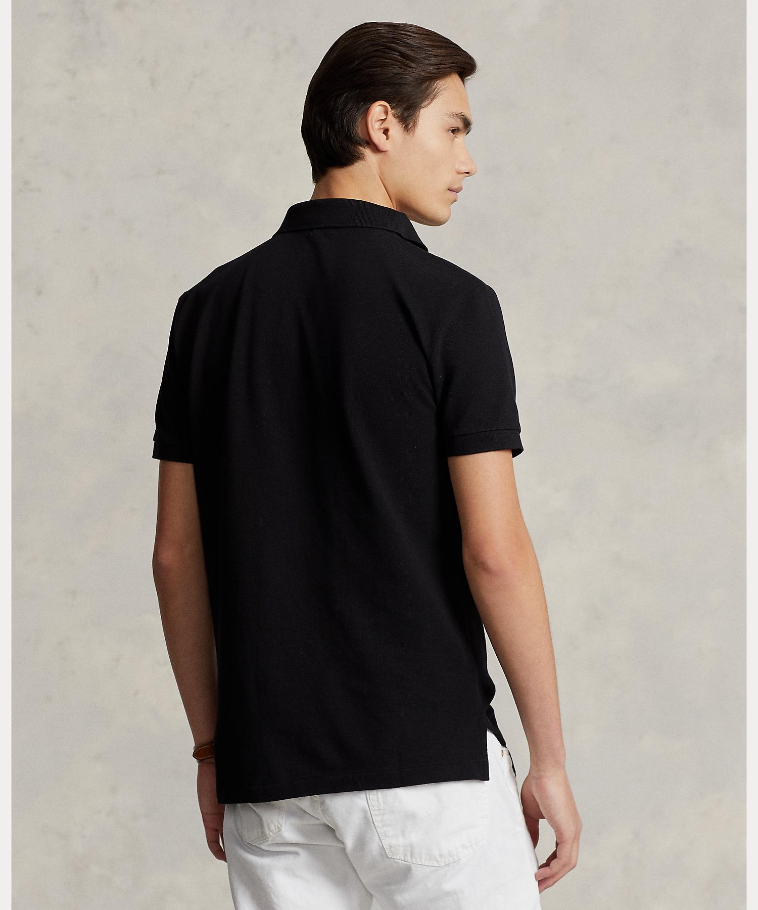 Polo Ralph Lauren Custom Slim Fit Mesh Polo Shirt