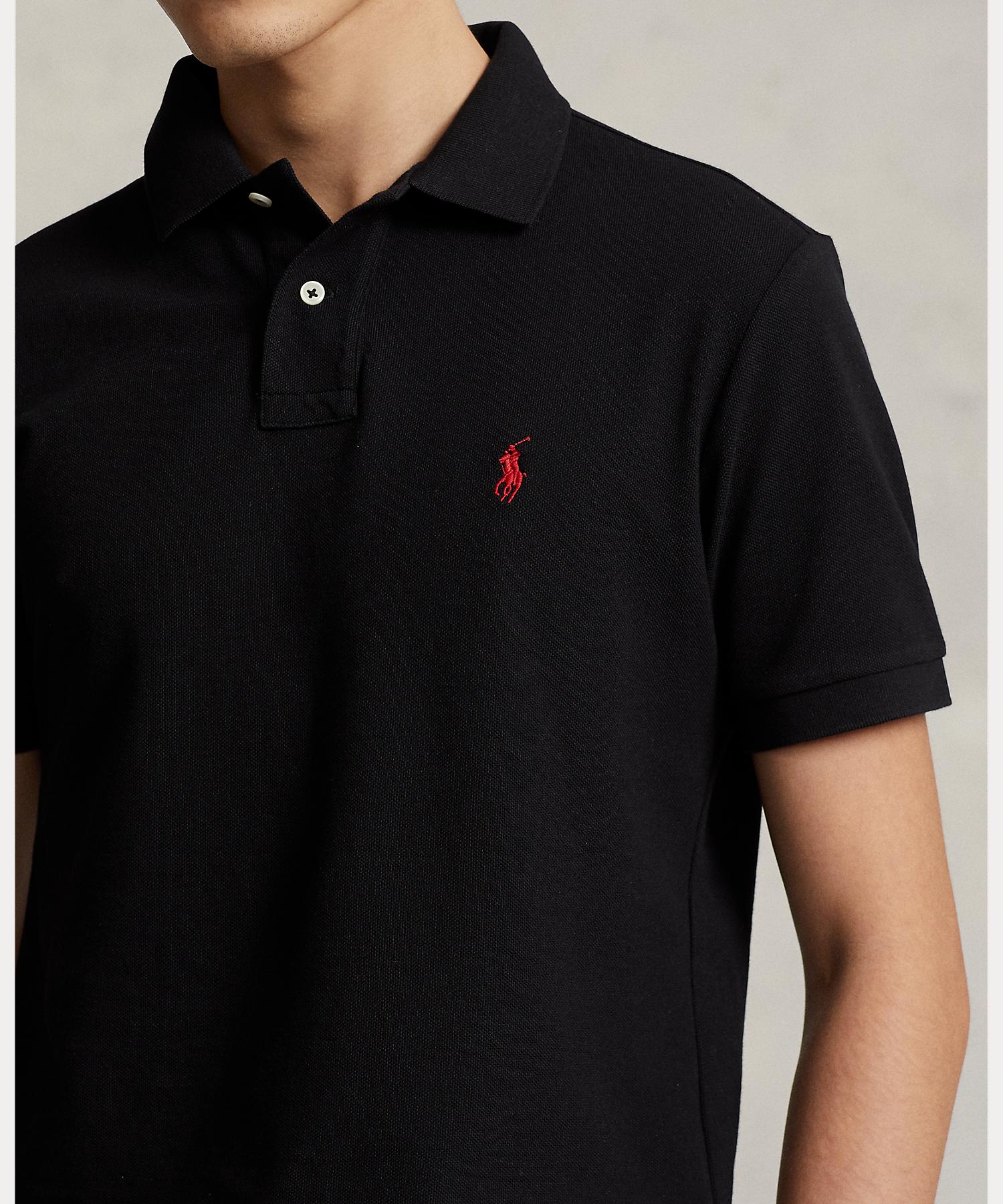 Polo Ralph Lauren Custom Slim Fit Mesh Polo Shirt