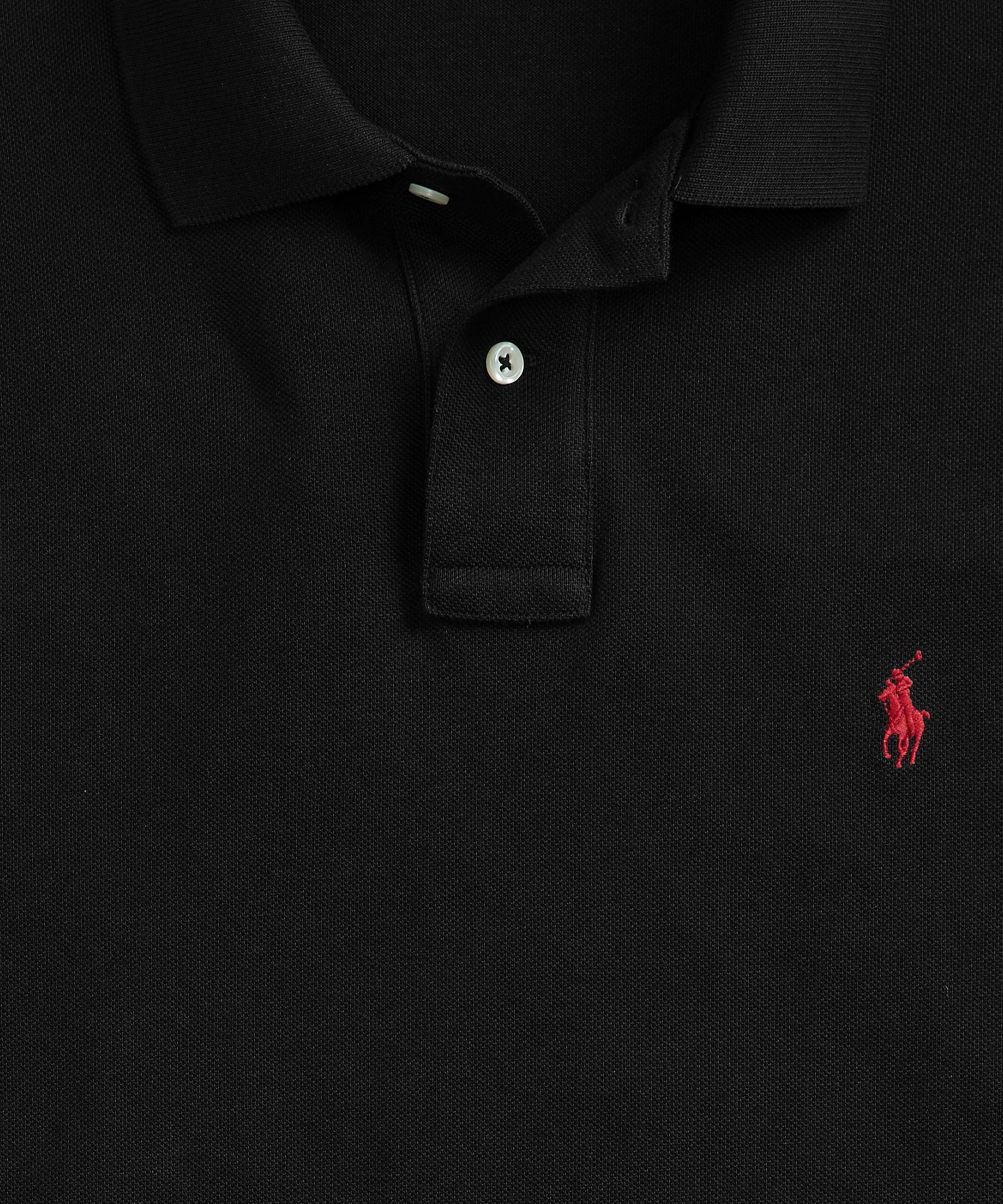 Polo Ralph Lauren Custom Slim Fit Mesh Polo Shirt