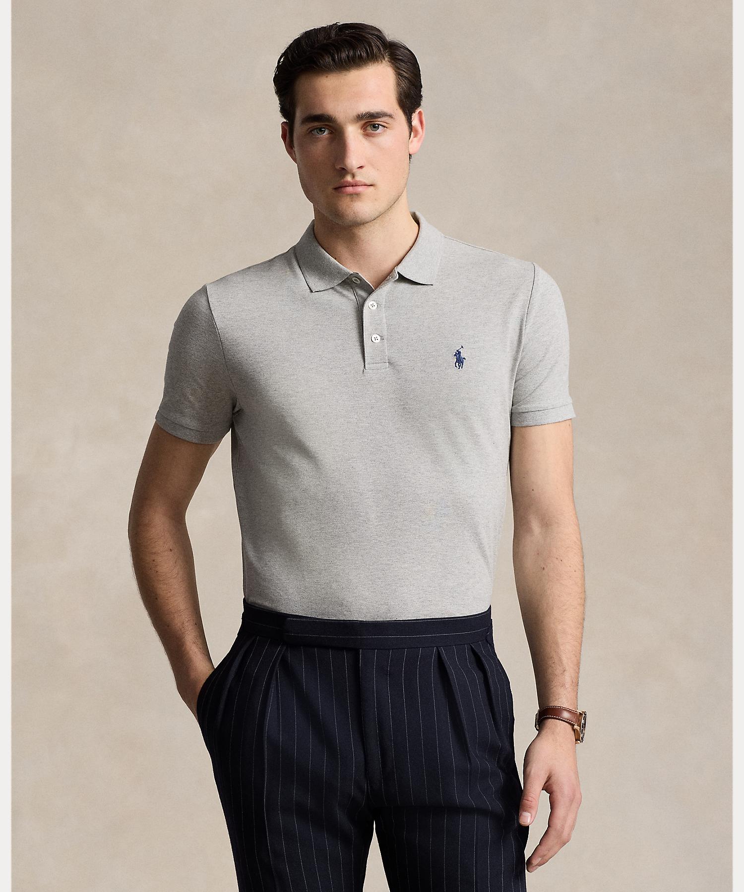 Polo Ralph Lauren Custom Slim Fit Stretch Mesh Polo Shirt