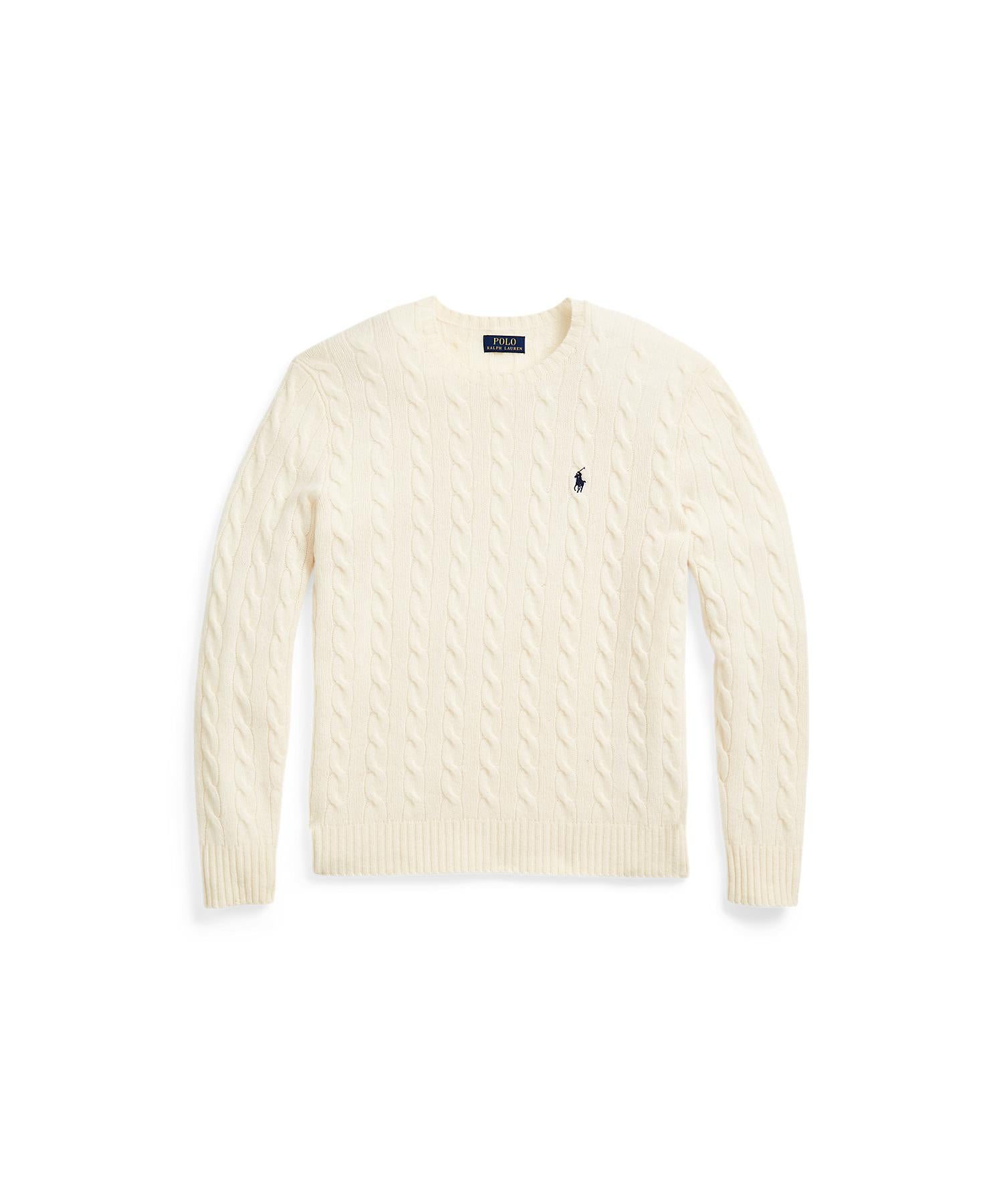 ポロ ラルフ ローレン POLO RALPH LAUREN ケーブルニット ウールカシミヤ セーター （101ナチュラル） 101ナチュラル