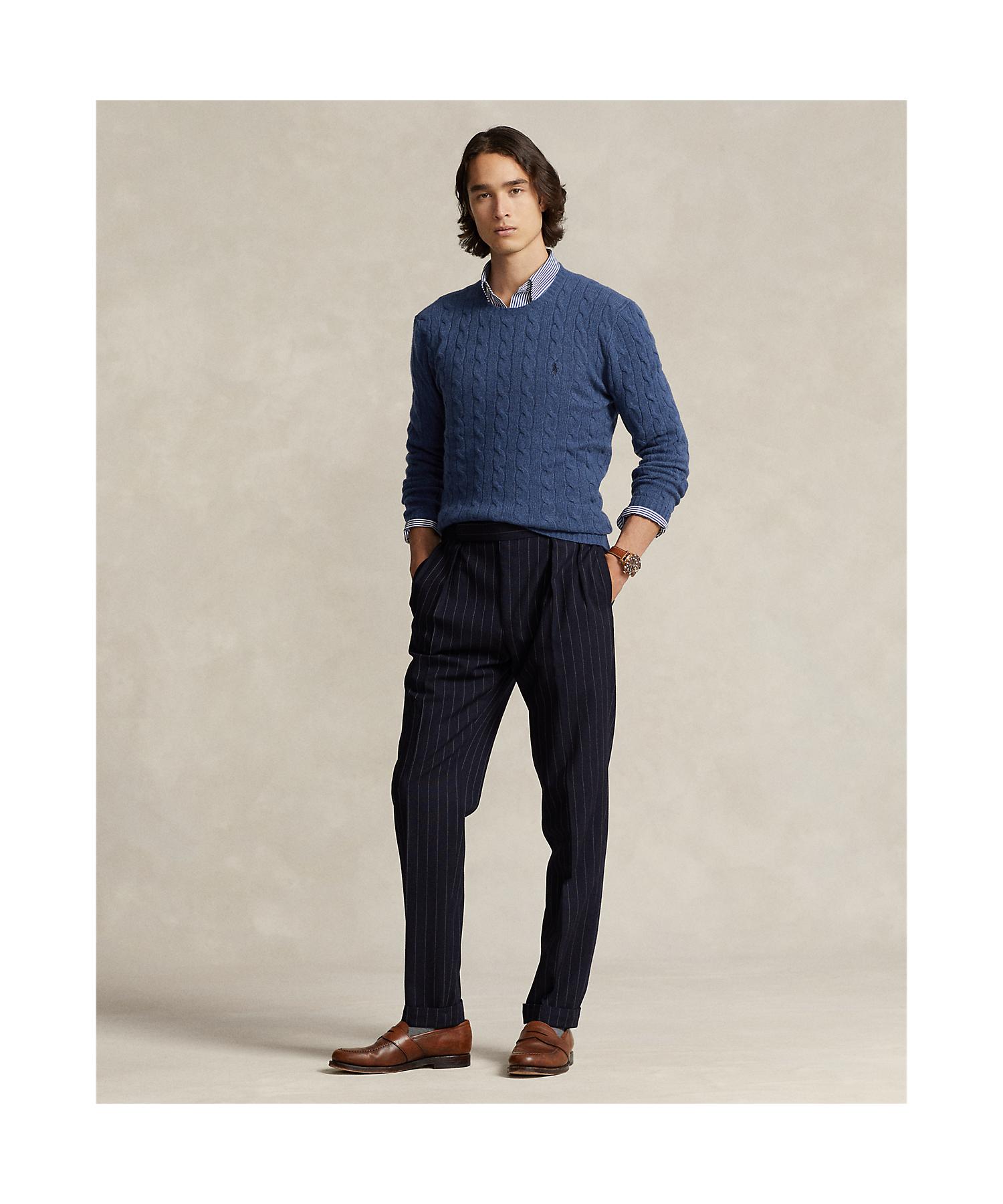 Polo Ralph Lauren Cable Knit Wool Cashmere Sweater