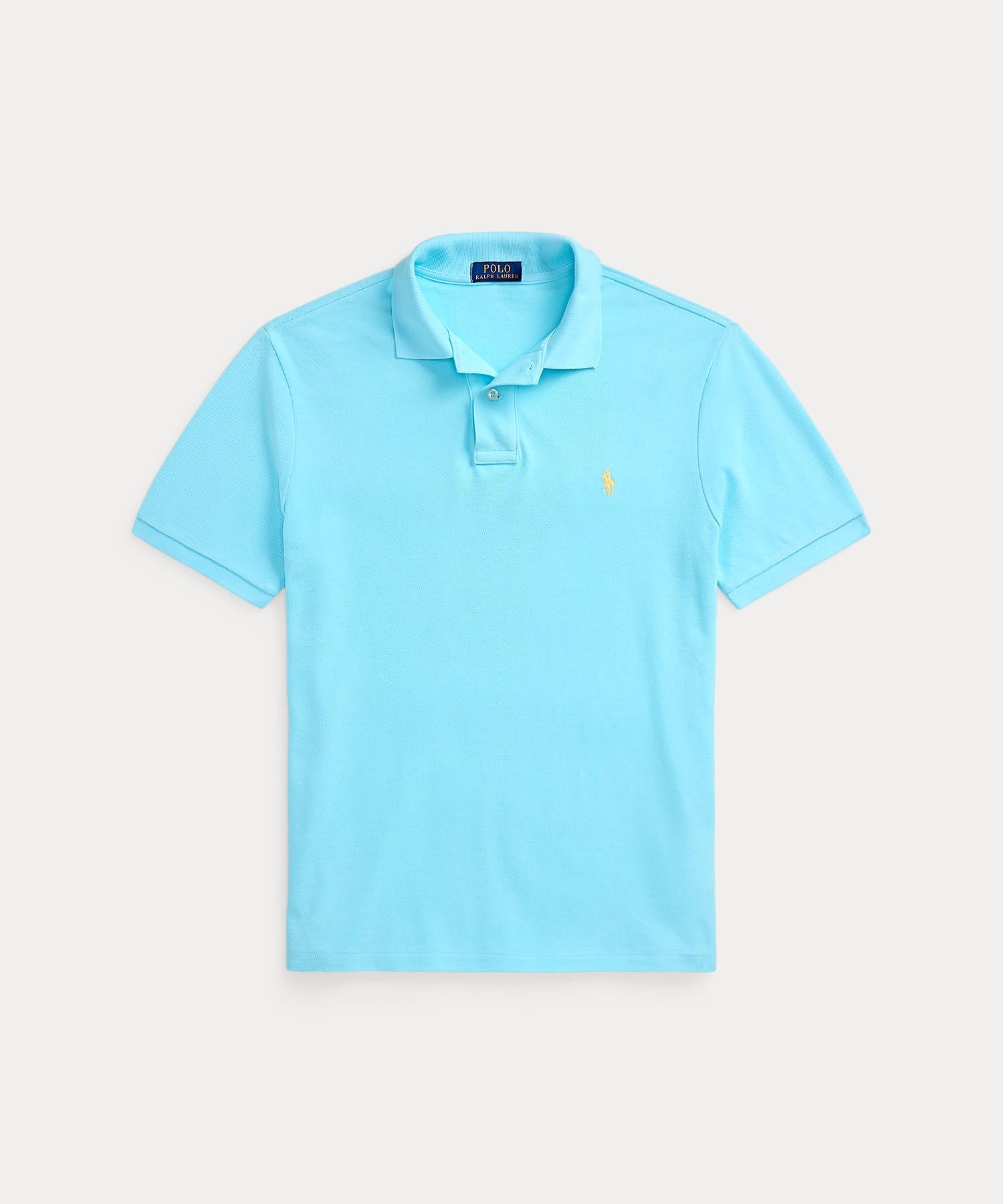 Polo Ralph Lauren Custom Slim Fit Mesh Polo Shirt