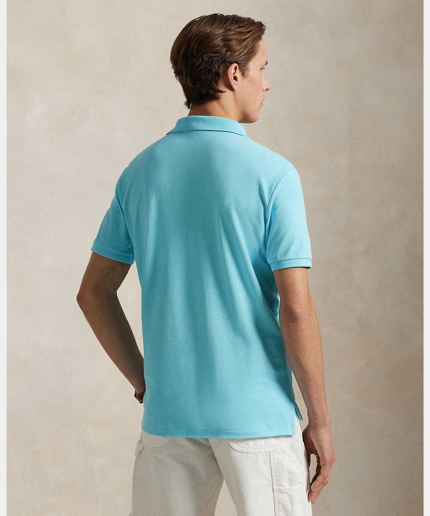 Polo Ralph Lauren Custom Slim Fit Mesh Polo Shirt