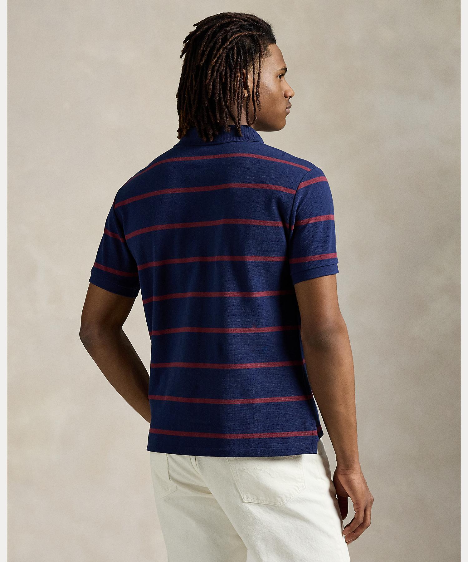 ポロ ラルフ ローレン POLO RALPH LAUREN カスタム スリム フィット ベア メッシュ ポロシャツ （410ネイビー） 410ネイビー