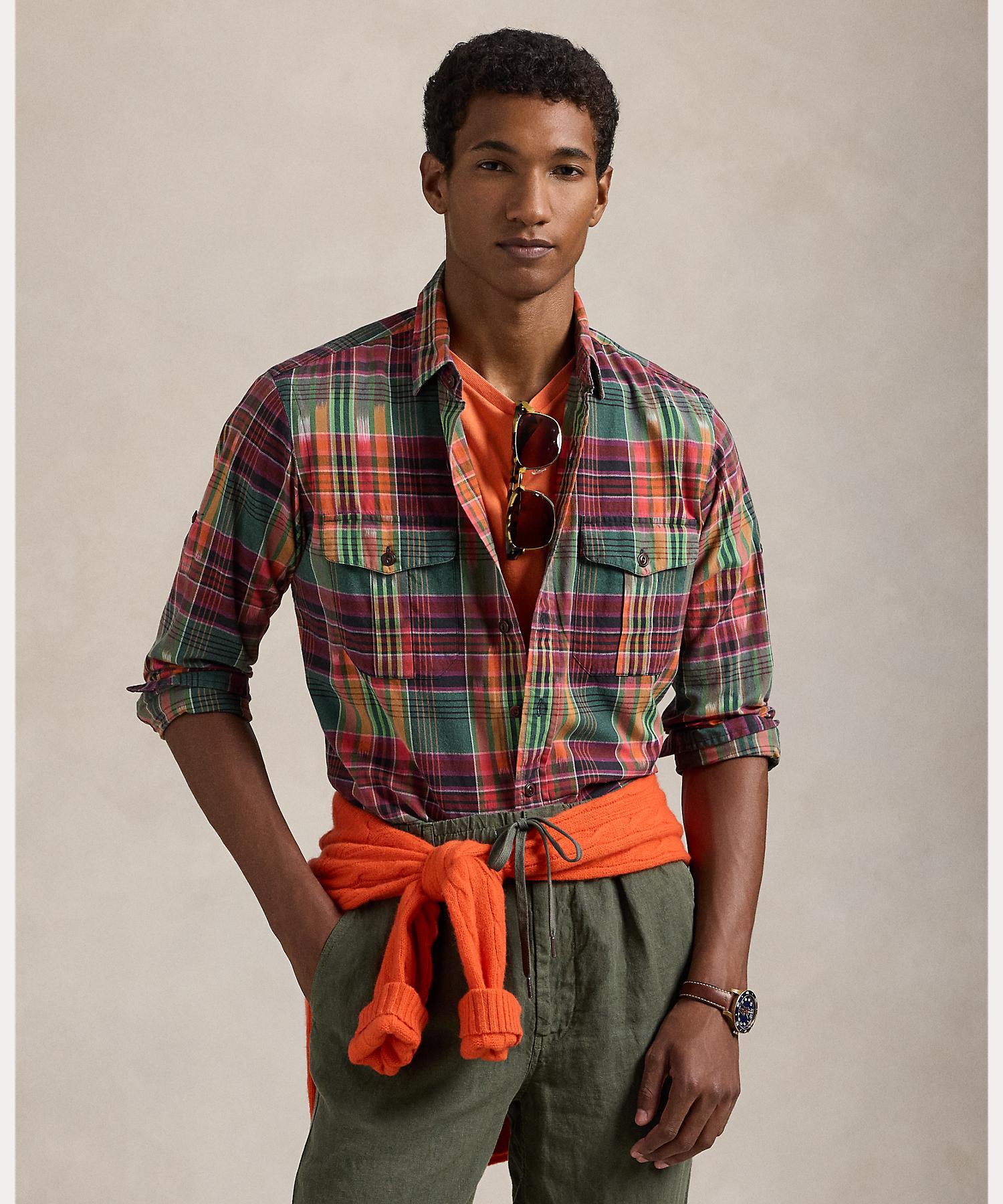ポロ ラルフ ローレン POLO RALPH LAUREN クラシック フィット マドラス ワークシャツ （999マルチカラー） 999マルチカラー