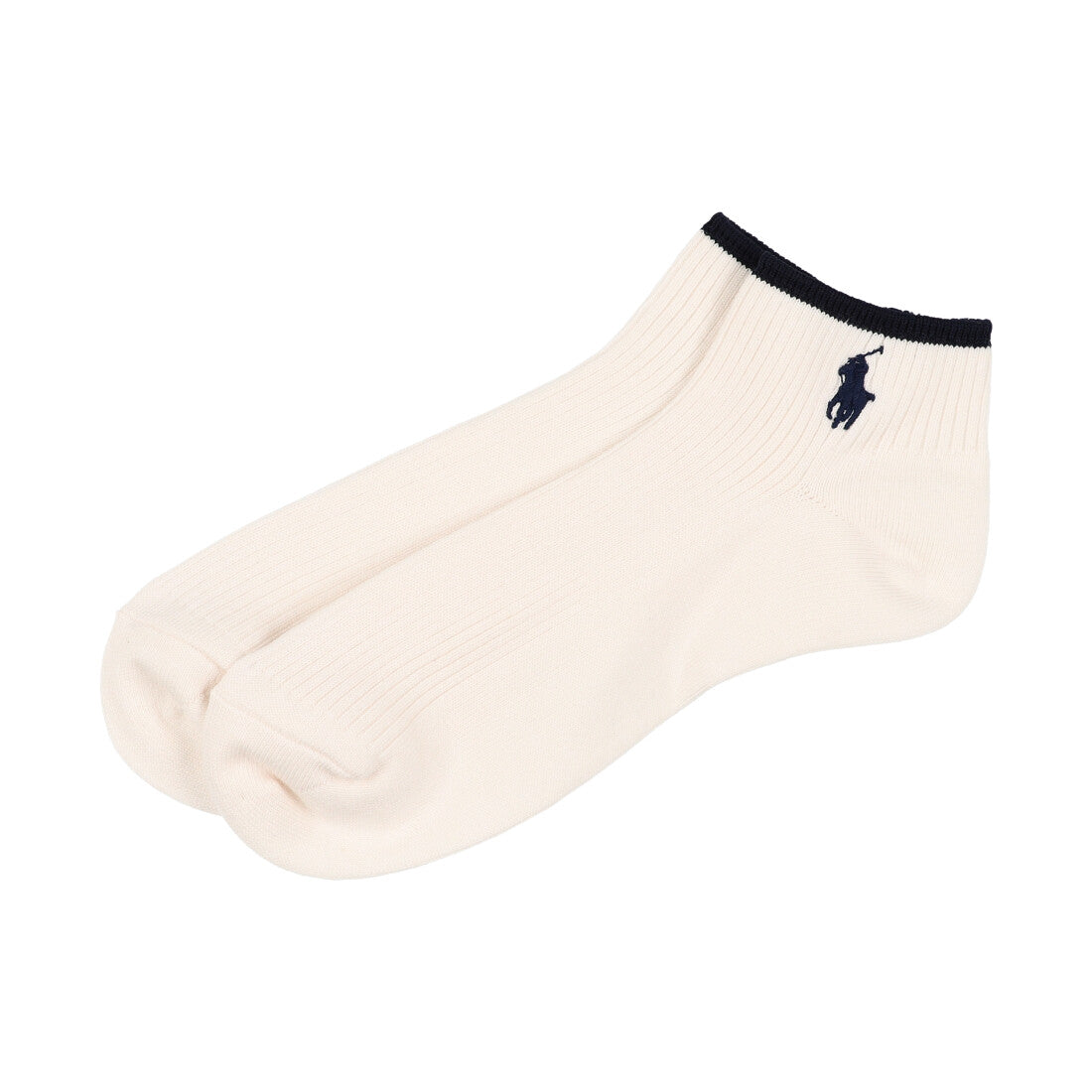 ポロ ラルフ ローレン POLO RALPH LAUREN POLO RALPHLAREN 紳士靴下 （ホワイト） ホワイト
