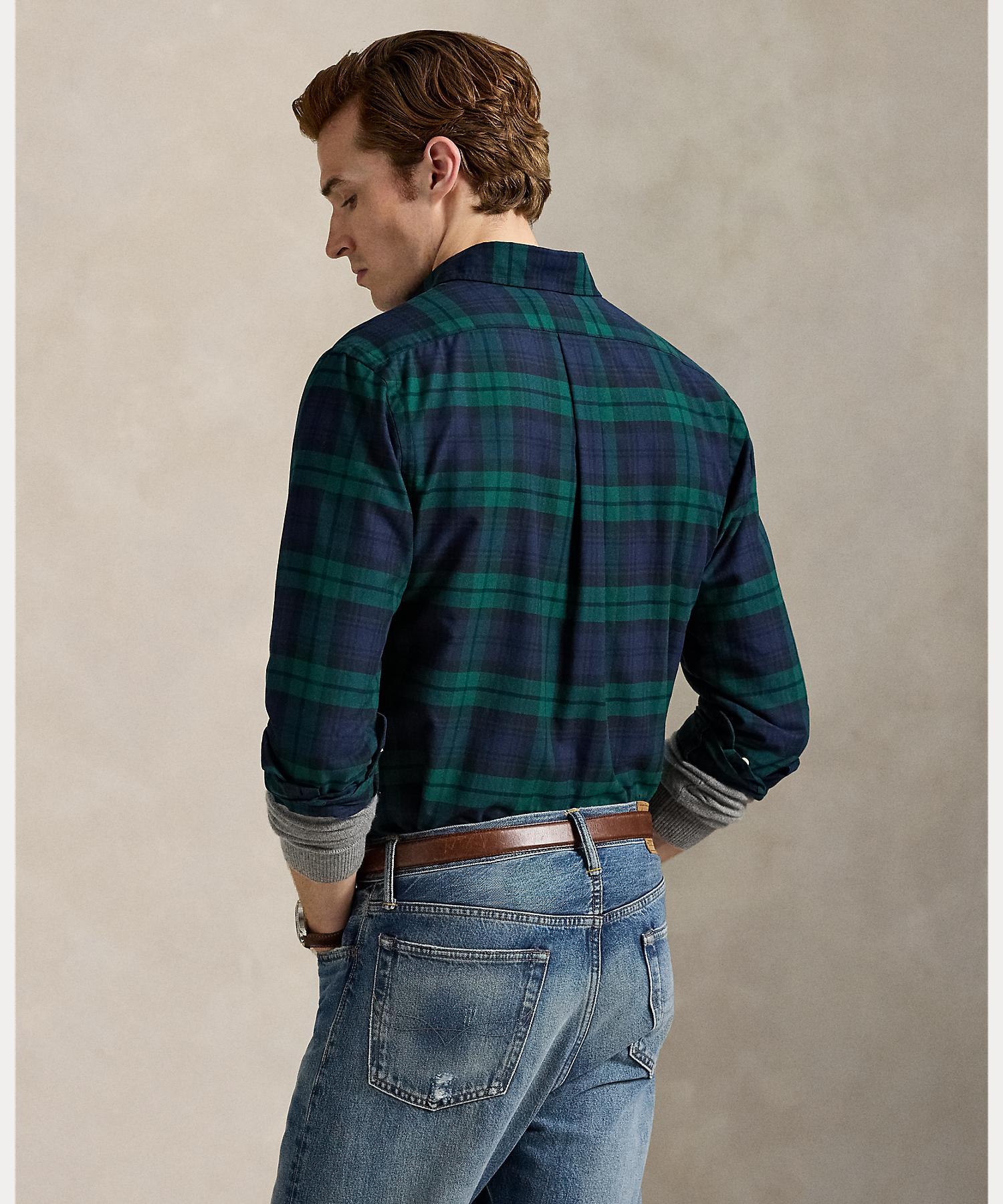 ポロ ラルフ ローレン POLO RALPH LAUREN クラシック フィット チェック オックスフォード シャツ （410ネイビー） 410ネイビー