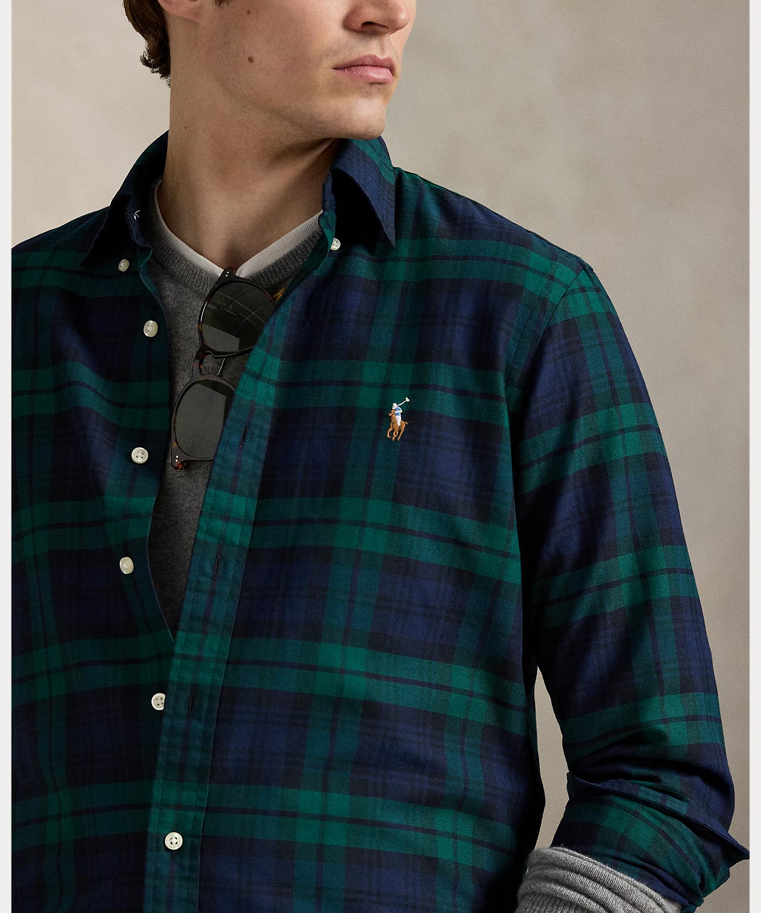 ポロ ラルフ ローレン POLO RALPH LAUREN クラシック フィット チェック オックスフォード シャツ （410ネイビー） 410ネイビー
