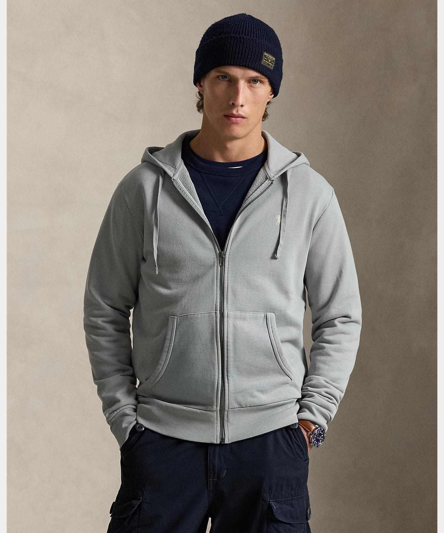 ポロ ラルフ ローレン POLO RALPH LAUREN ループバック テリー フルジップ フーディ （020グレー） 020グレー