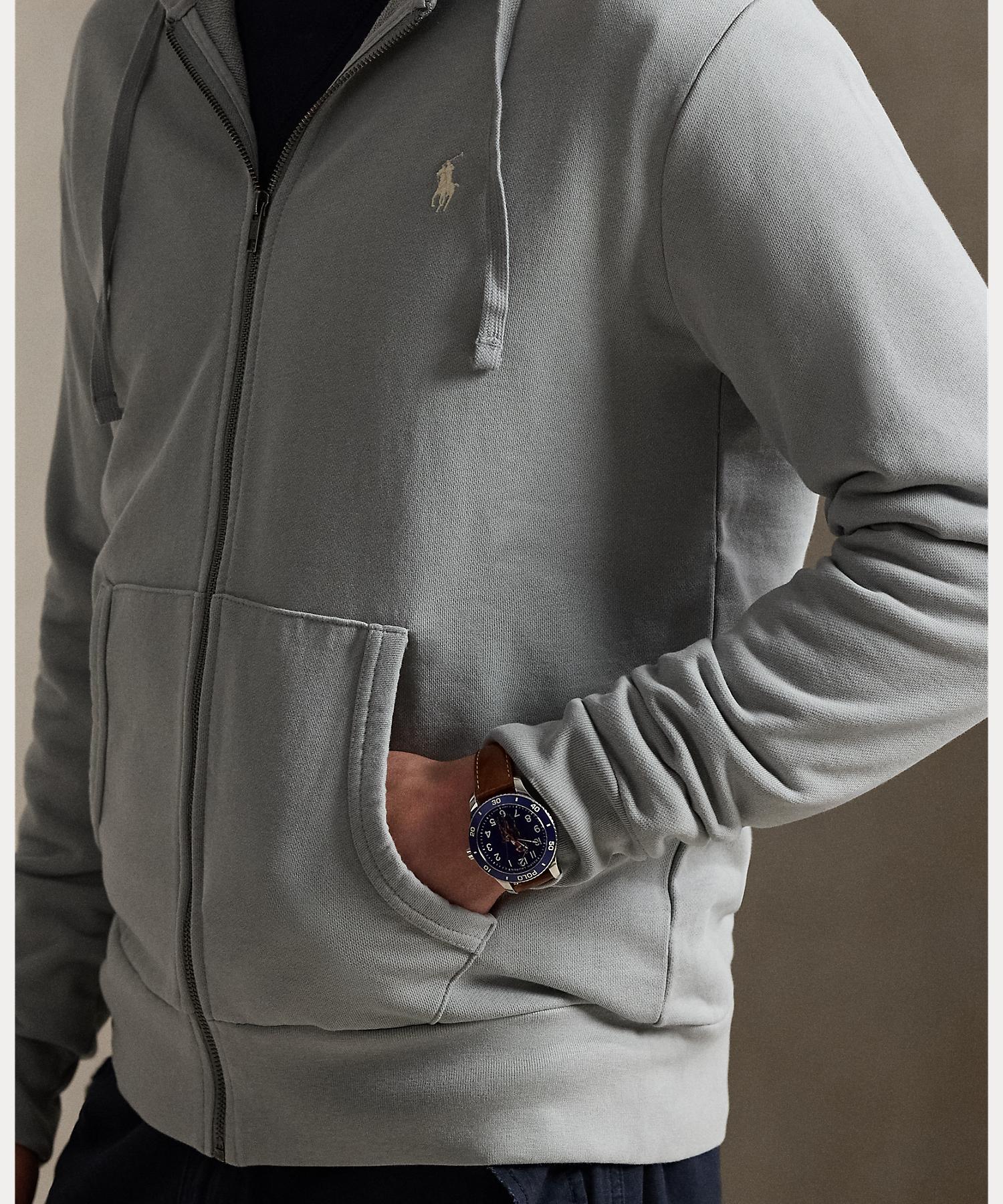 ポロ ラルフ ローレン POLO RALPH LAUREN ループバック テリー フルジップ フーディ （020グレー） 020グレー