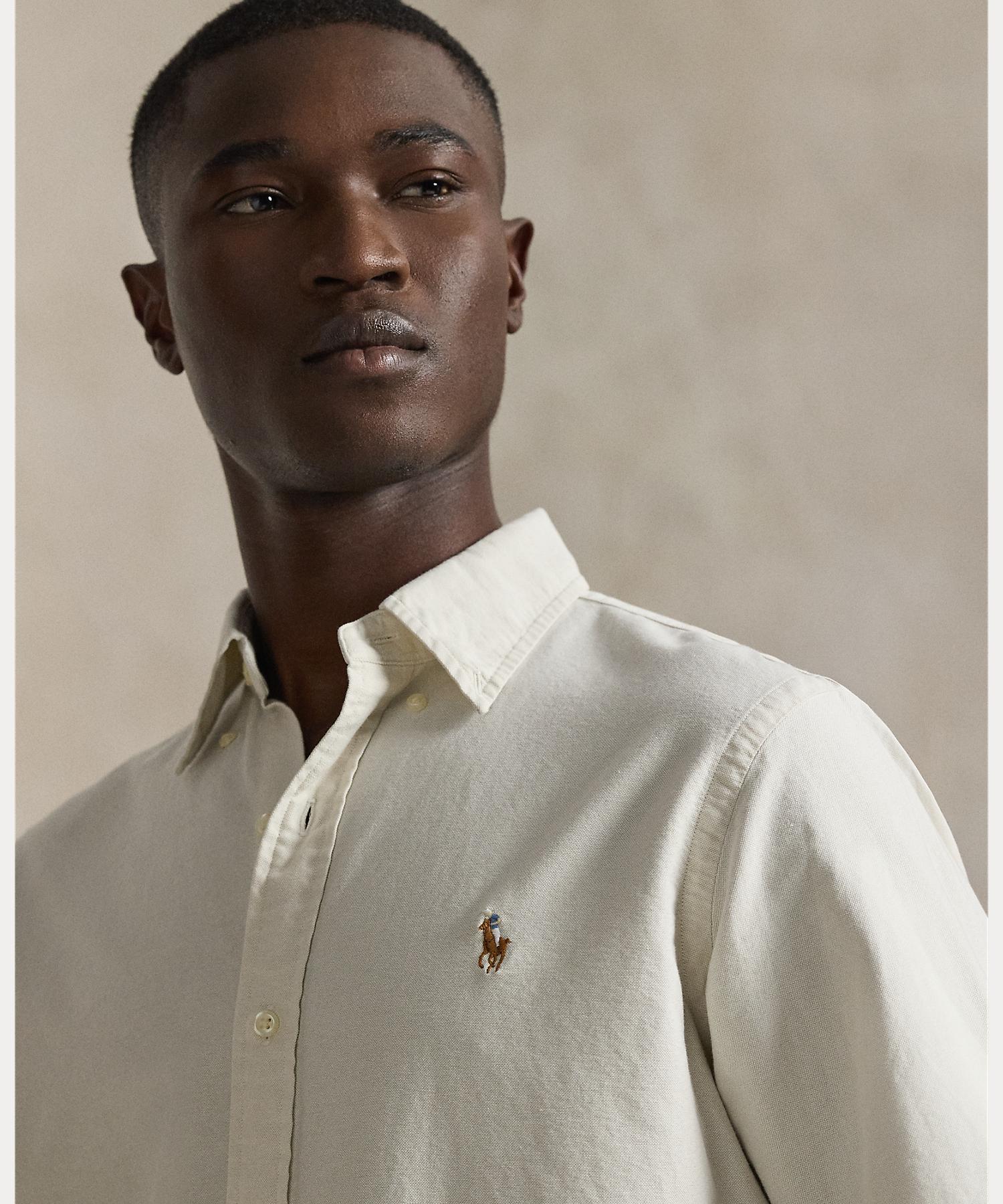ポロ ラルフ ローレン POLO RALPH LAUREN クラシック フィット オックスフォード シャツ （101ナチュラル） 101ナチュラル