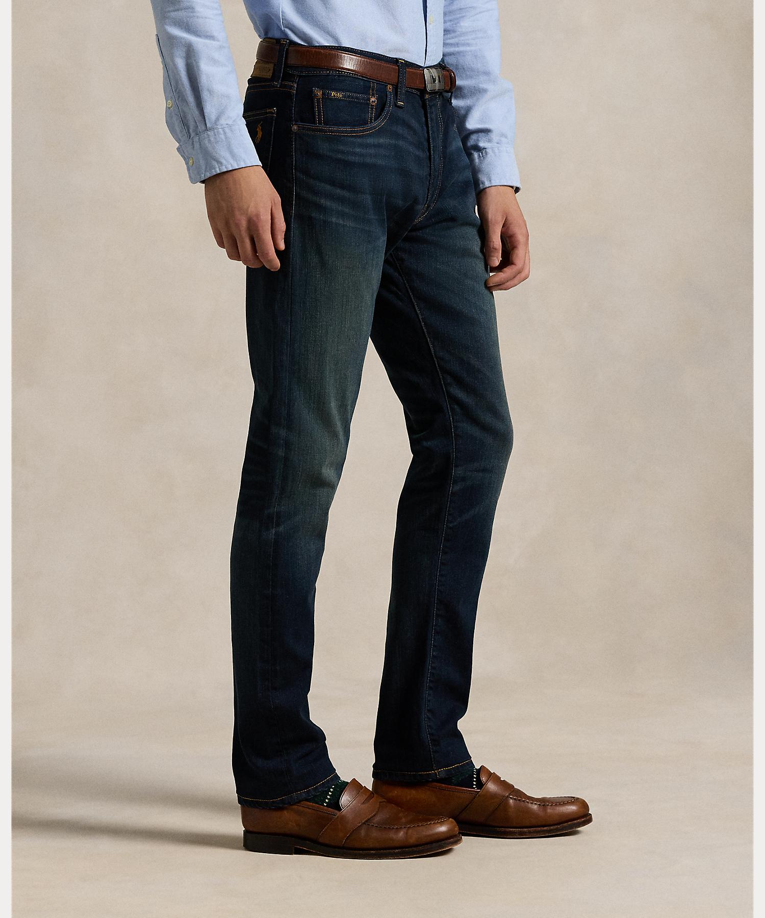 ポロ ラルフ ローレン POLO RALPH LAUREN Sullivan スリム ストレッチ ジーンズ （400ブルー） 400ブルー