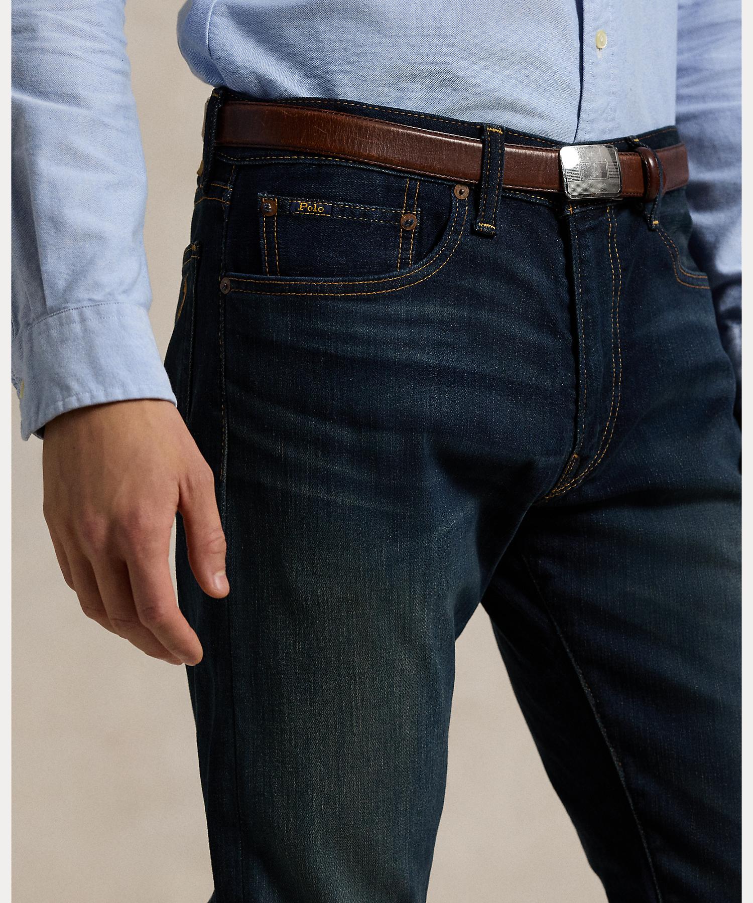 ポロ ラルフ ローレン POLO RALPH LAUREN Sullivan スリム ストレッチ ジーンズ （400ブルー） 400ブルー