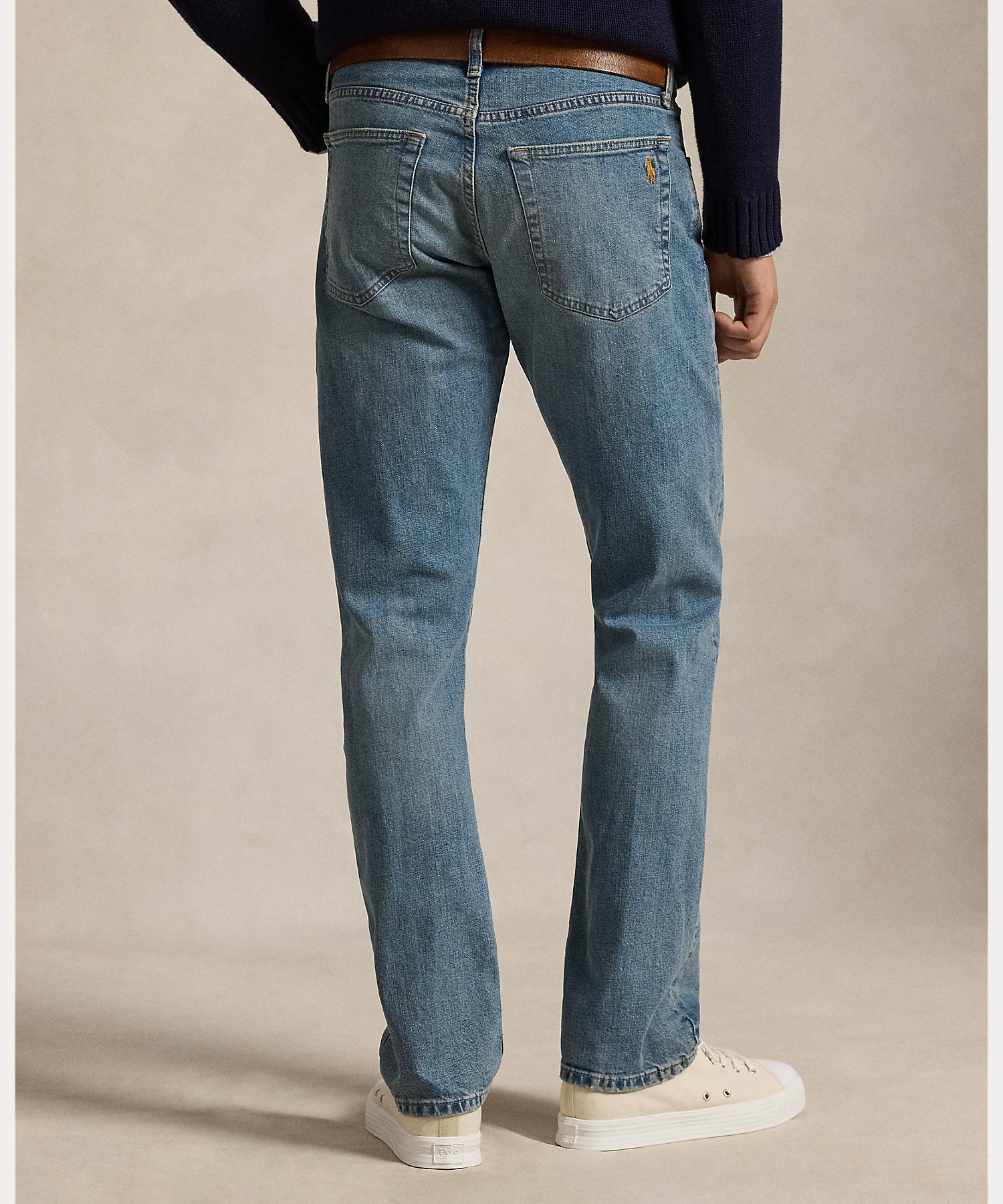 ポロ ラルフ ローレン POLO RALPH LAUREN Hampton ストレート ストレッチ ジーンズ （400ブルー） 400ブルー