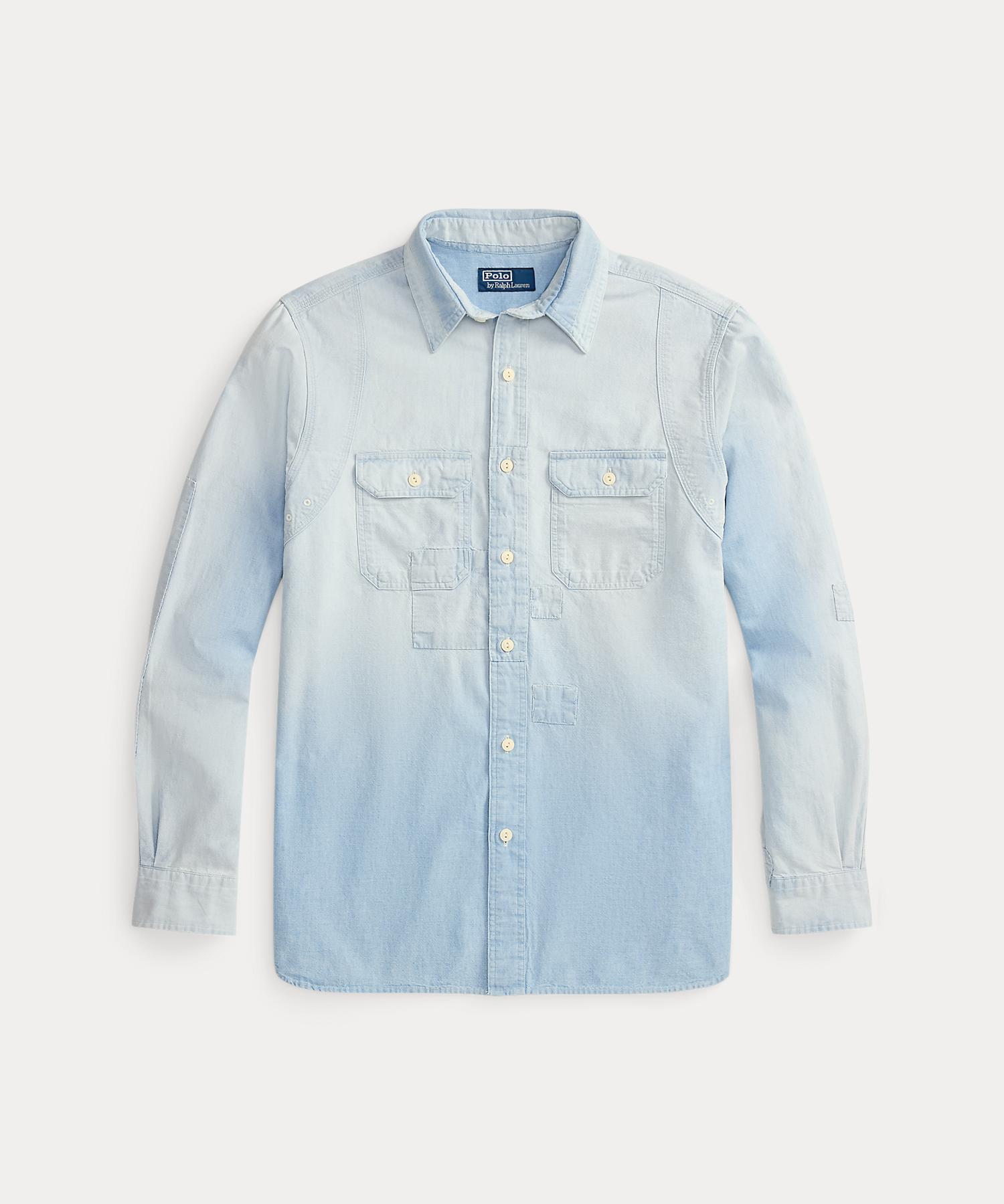 ポロ ラルフ ローレン POLO RALPH LAUREN クラシック フィット シャンブレー ワークシャツ （400ブルー） 400ブルー