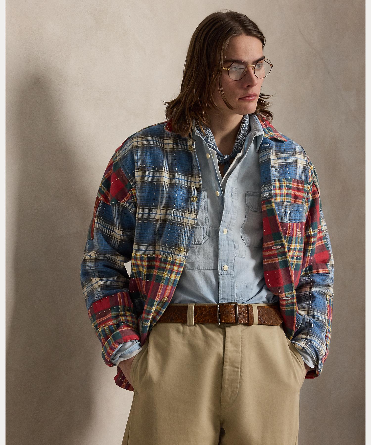 ポロ ラルフ ローレン POLO RALPH LAUREN クラシック フィット シャンブレー ワークシャツ （400ブルー） 400ブルー