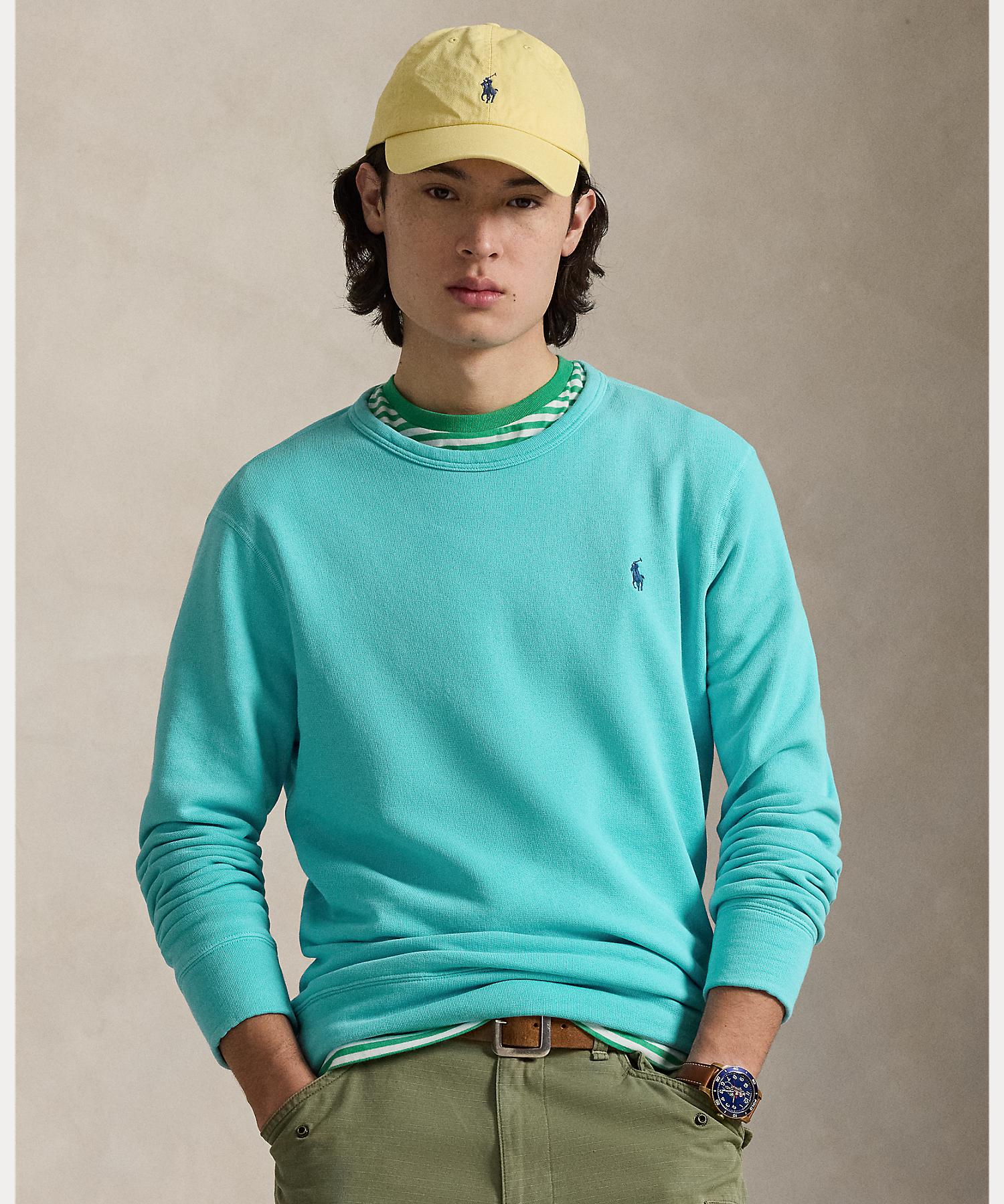 ポロ ラルフ ローレン POLO RALPH LAUREN フレンチ テリー スウェットシャツ （400ブルー） 400ブルー