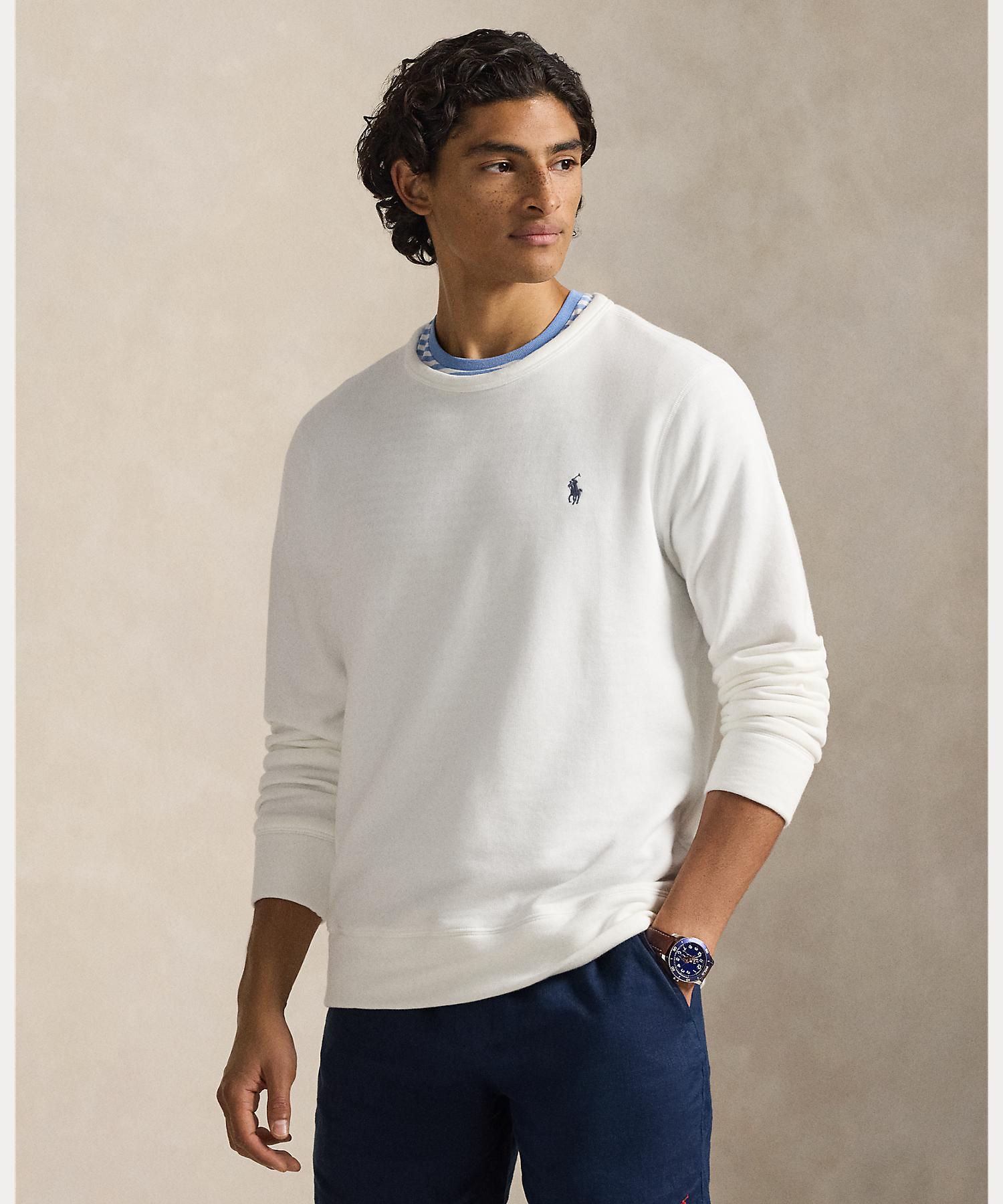 ポロ ラルフ ローレン POLO RALPH LAUREN フレンチ テリー スウェットシャツ （100ホワイト） 100ホワイト