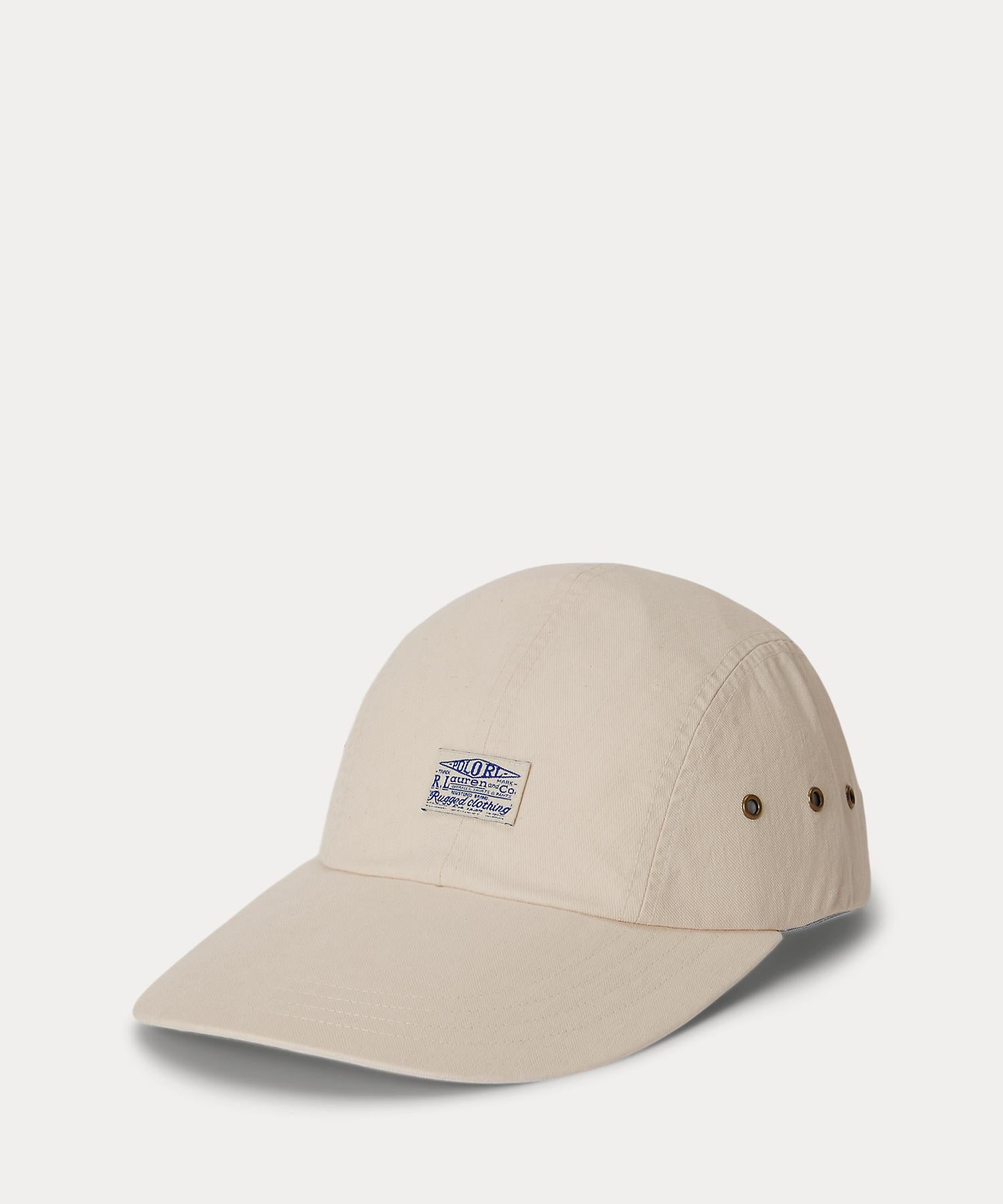 ポロ ラルフ ローレン POLO RALPH LAUREN ロングビル シーデッド ツイル キャップ （101ナチュラル） 101ナチュラル