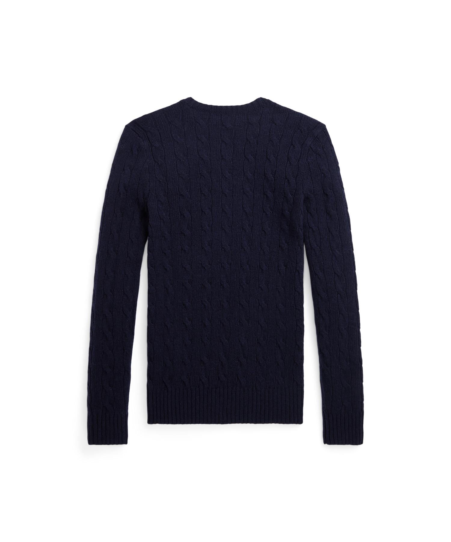 ポロ ラルフ ローレン POLO RALPH LAUREN ケーブルニット ウールカシミヤ セーター （400ブルー） 400ブルー