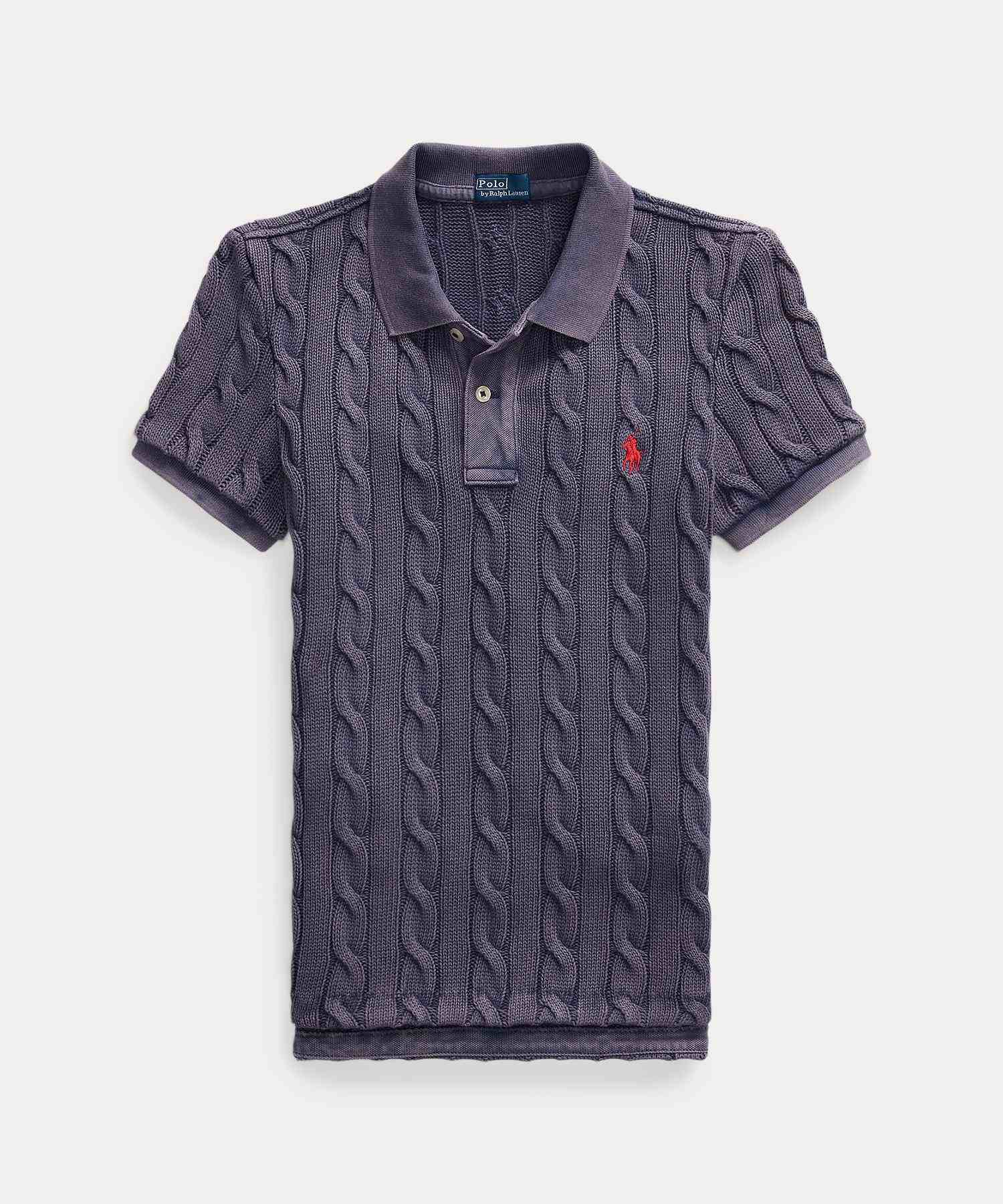 Polo Ralph Lauren Cable Knit Polo Shirt