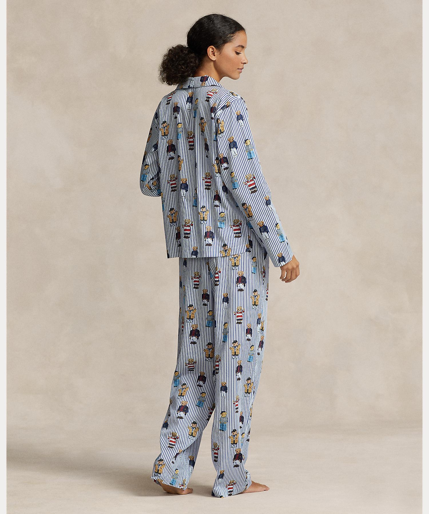 Polo Ralph Lauren Polo Bear Long Sleeve Pajama Set