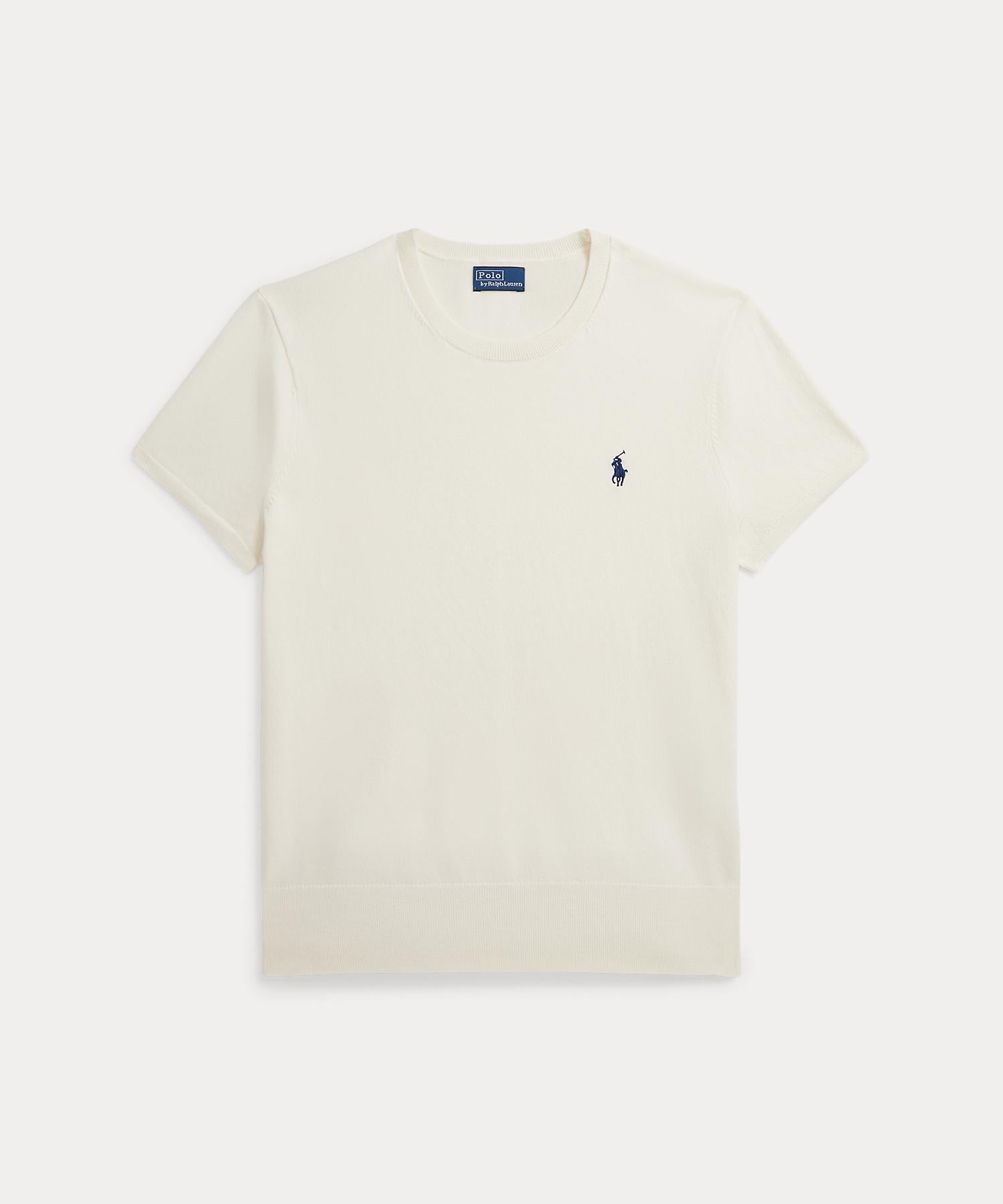 ポロ ラルフ ローレン POLO RALPH LAUREN ショートスリーブ クルーネック セーター （101ナチュラル） 101ナチュラル
