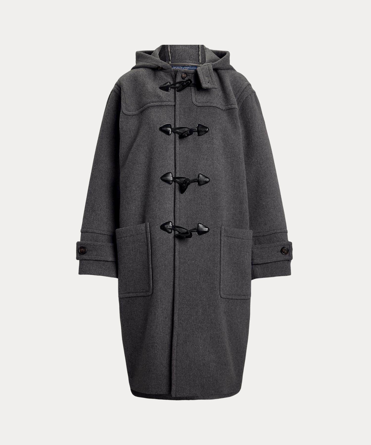 ポロ ラルフ ローレン POLO RALPH LAUREN ウール フーデッド トグル コート （020グレー） 020グレー