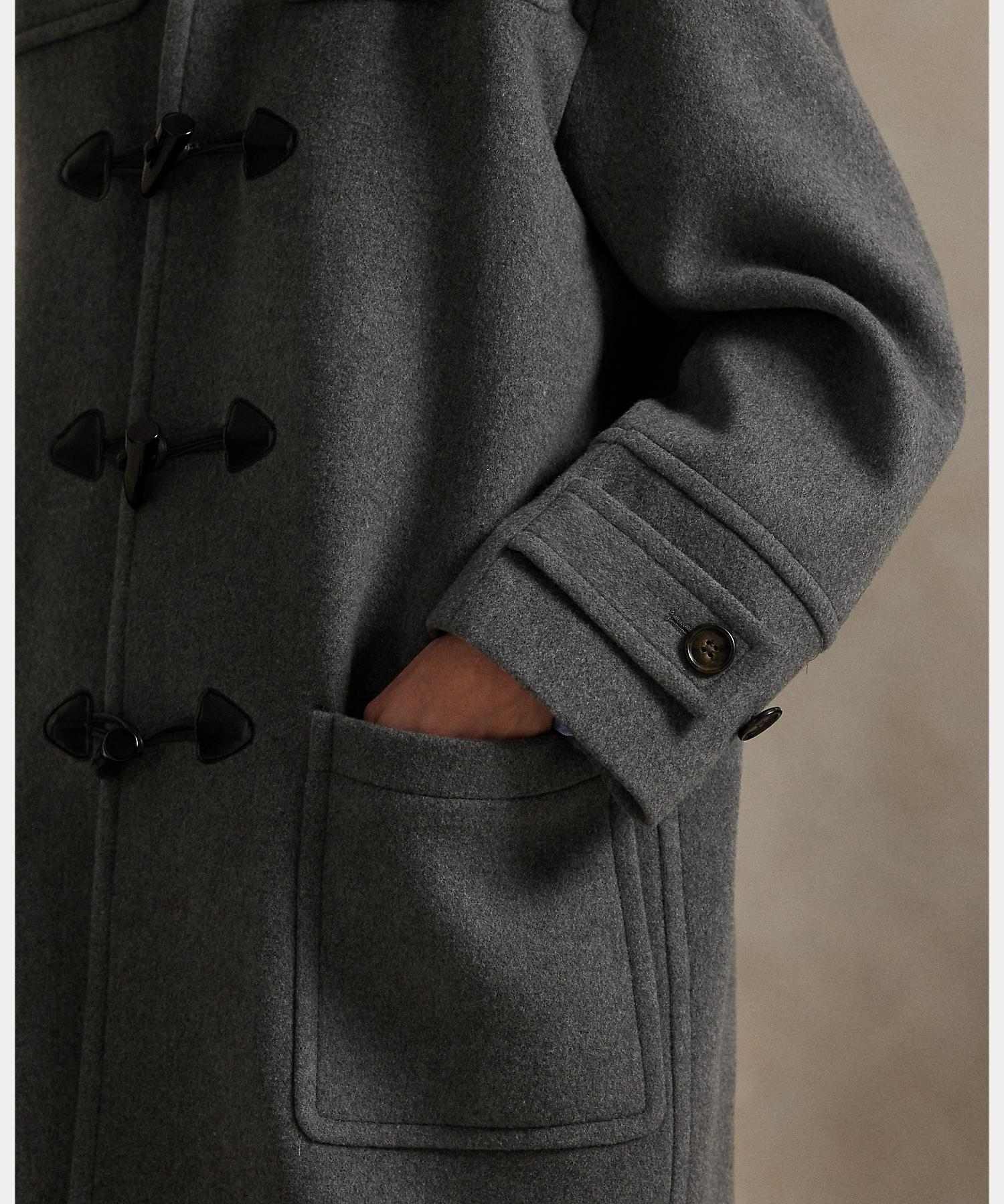 ポロ ラルフ ローレン POLO RALPH LAUREN ウール フーデッド トグル コート （020グレー） 020グレー