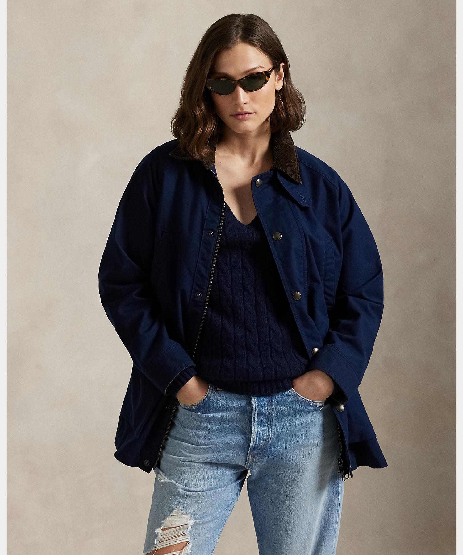 ポロ ラルフ ローレン POLO RALPH LAUREN コットン ユーティリティ ジャケット （410ネイビー） 410ネイビー