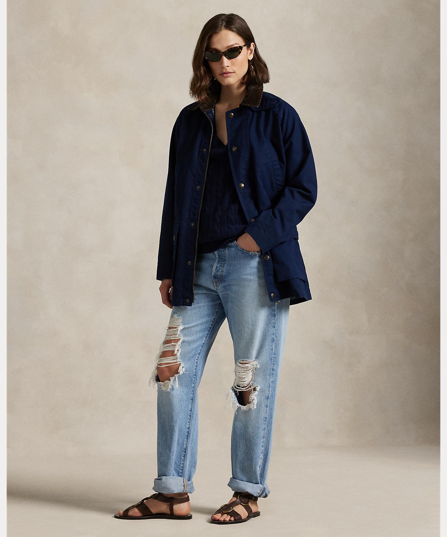 ポロ ラルフ ローレン POLO RALPH LAUREN コットン ユーティリティ ジャケット （410ネイビー） 410ネイビー