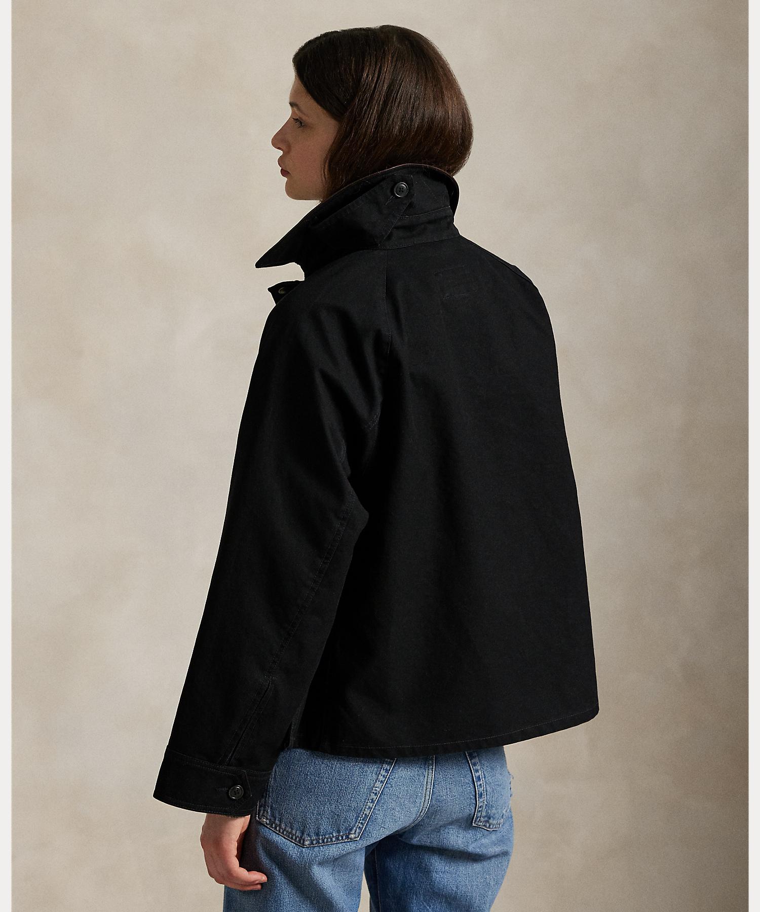 ポロ ラルフ ローレン POLO RALPH LAUREN コットン ユーティリティ ジャケット （001ブラック） 001ブラック